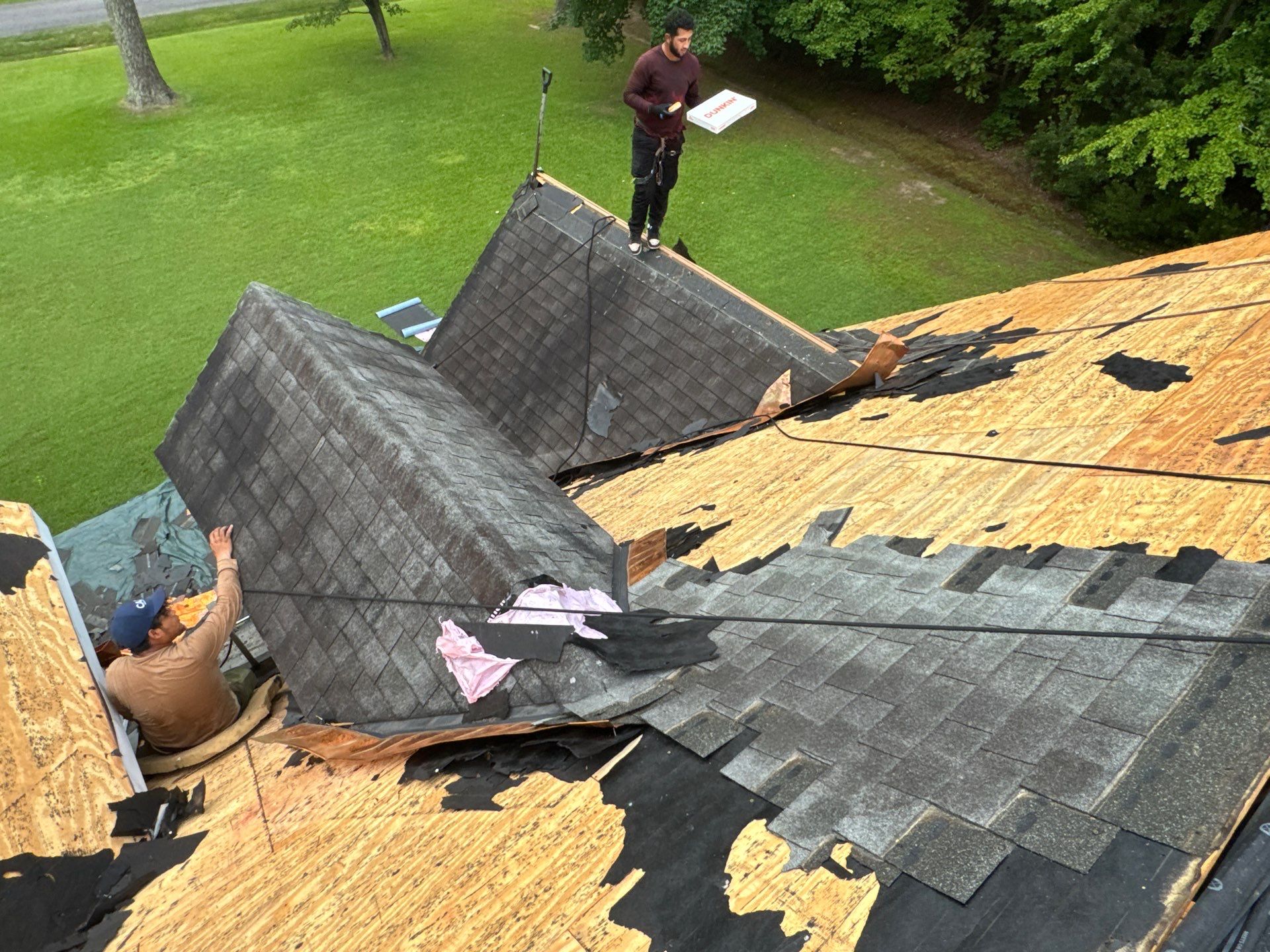 Architectural Shingle Roof Replacement for Multi-Gabled Home in Mathews by Cade Construction