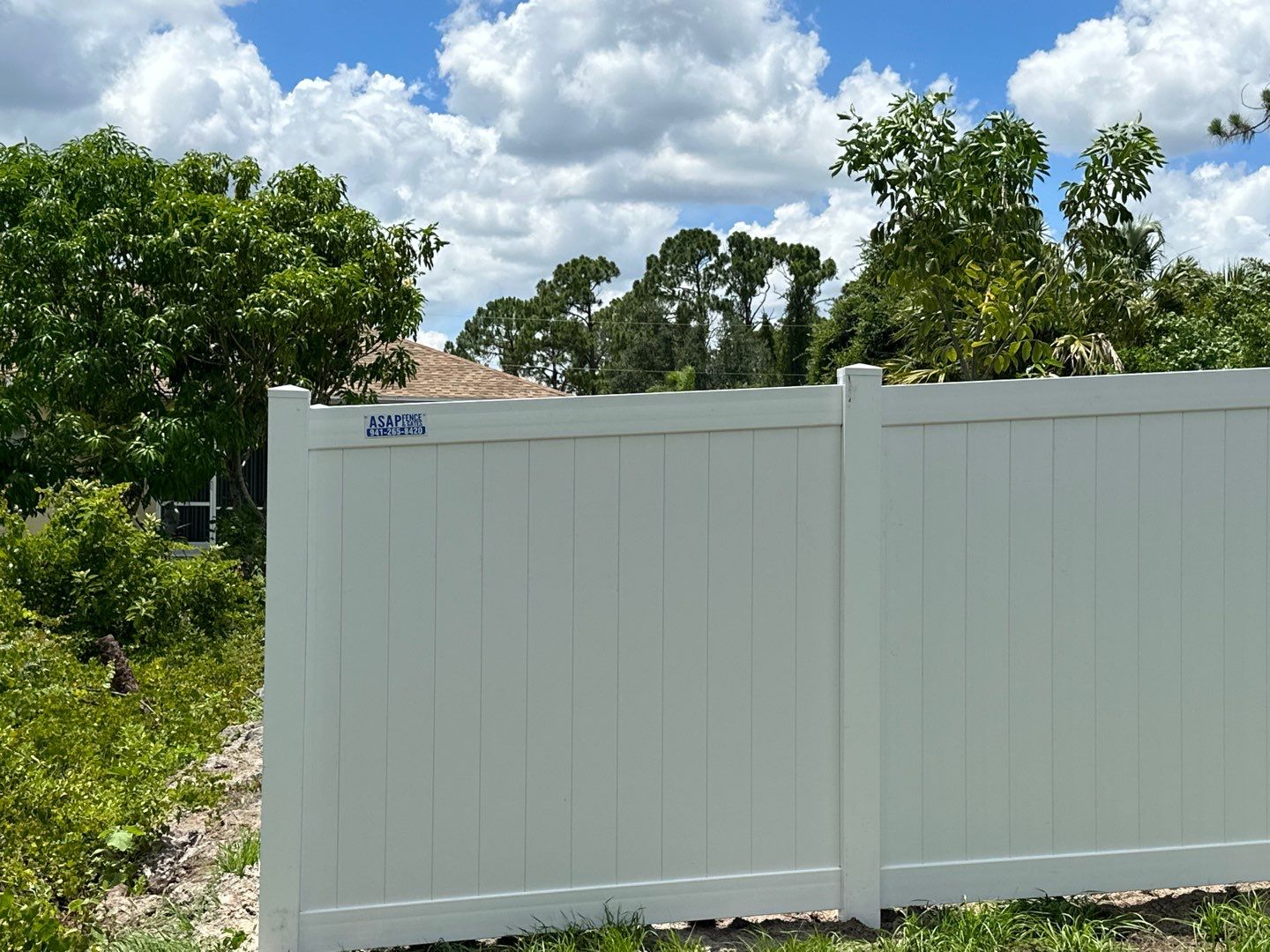 Vinyl Fence Installation using Vinyl Privacy Fence  by Asap fence and gates, LLC