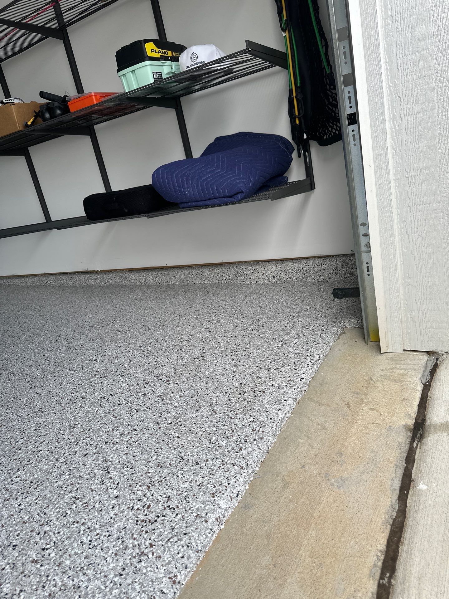 Garage Floor Coating using Coyote by My Garage Floor Guys