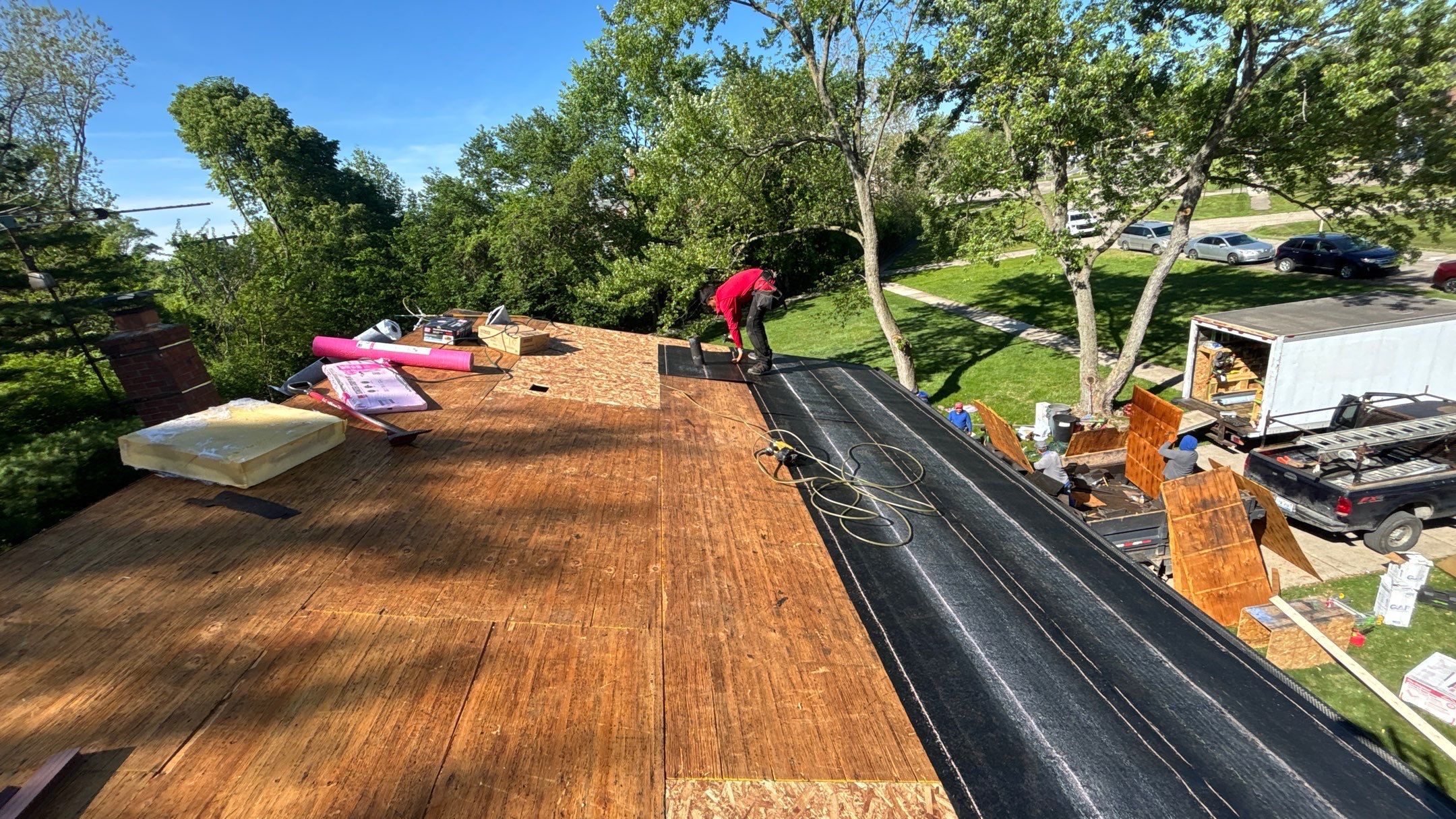 Roof Replacement using Owens Corning Tru Definitions by 180 Contractors