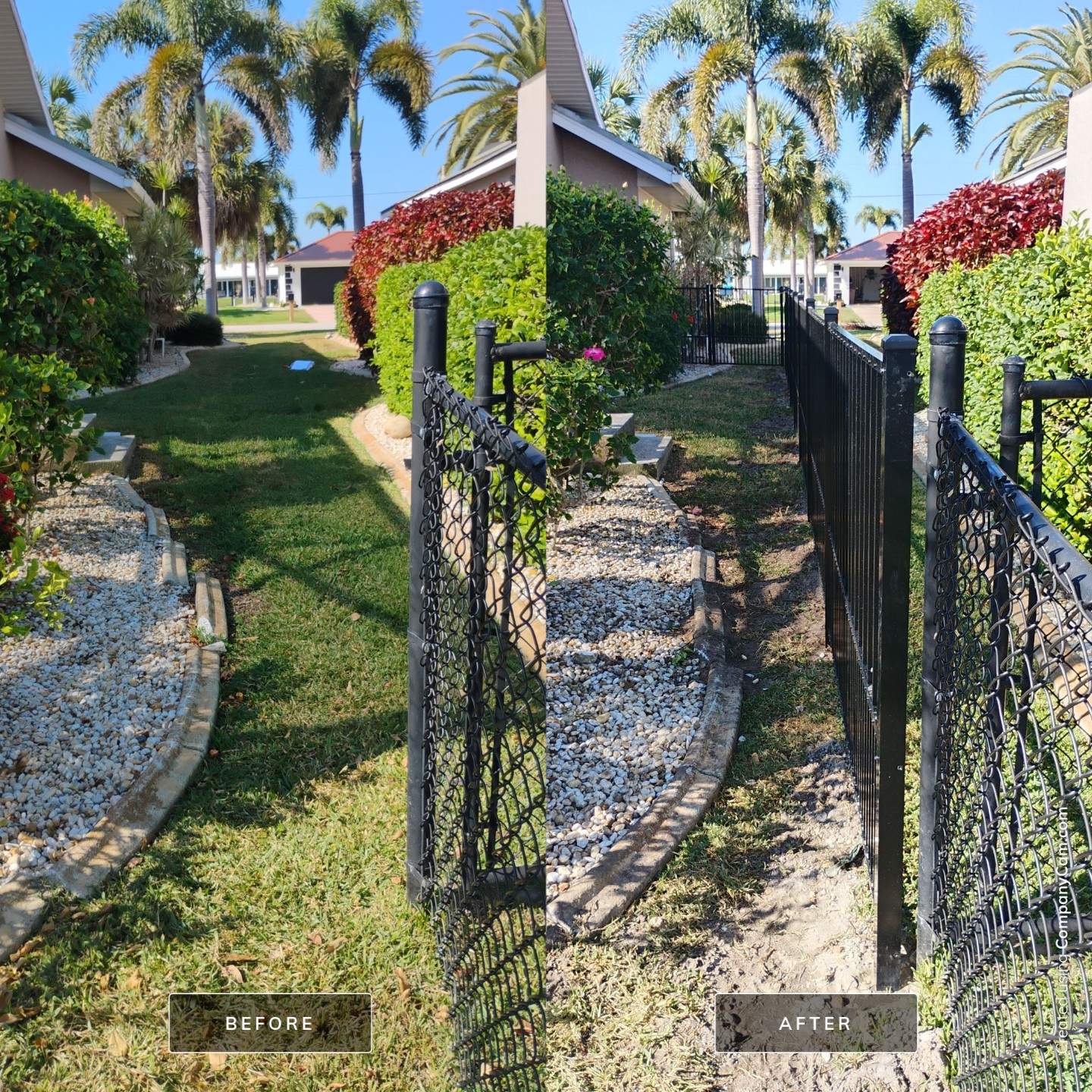 Puppy Picket Aluminum Fence in Punta Gorda by True Fence LLC