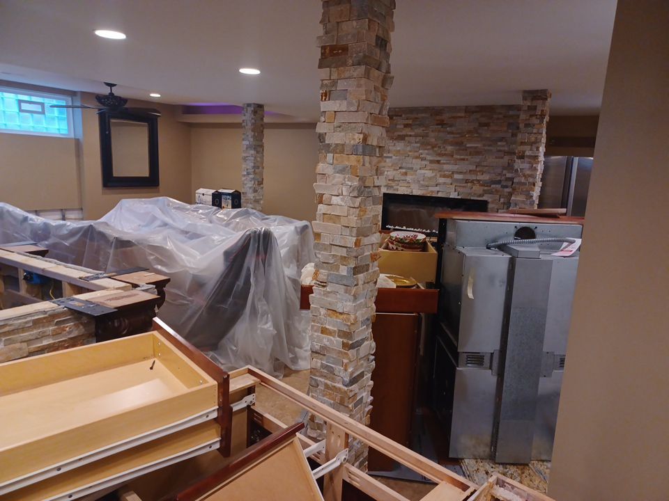 Project in Waterford Twp by EzDry Water Mitigation & Property Restoration