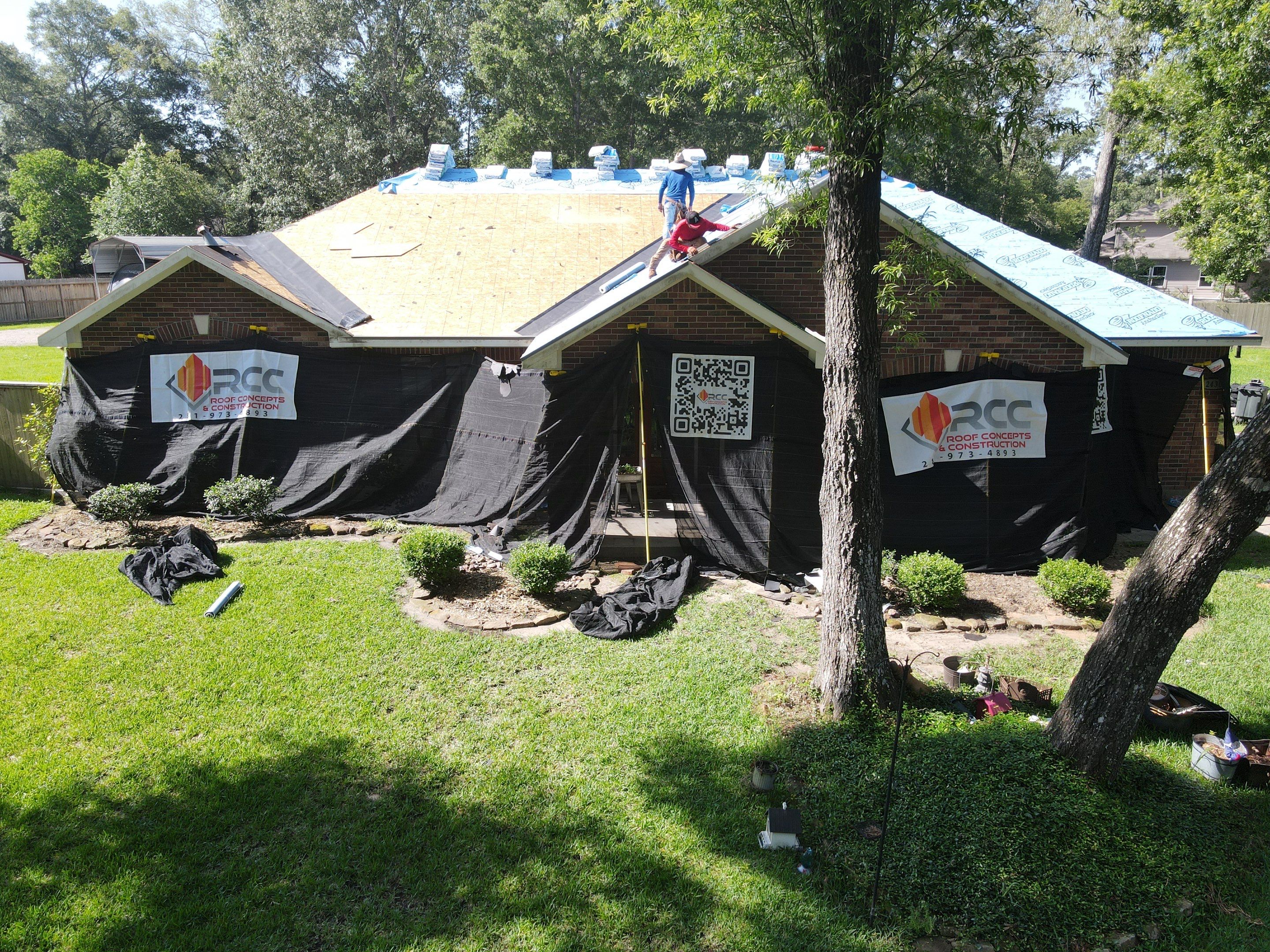 Residential Roofing Installation using Malarkey Vista Impact Resistant by Roof Concepts Construction