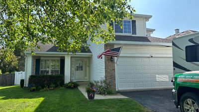 Turtle Shell gutter protection installation in Bartlett, IL 60103, photograph 5