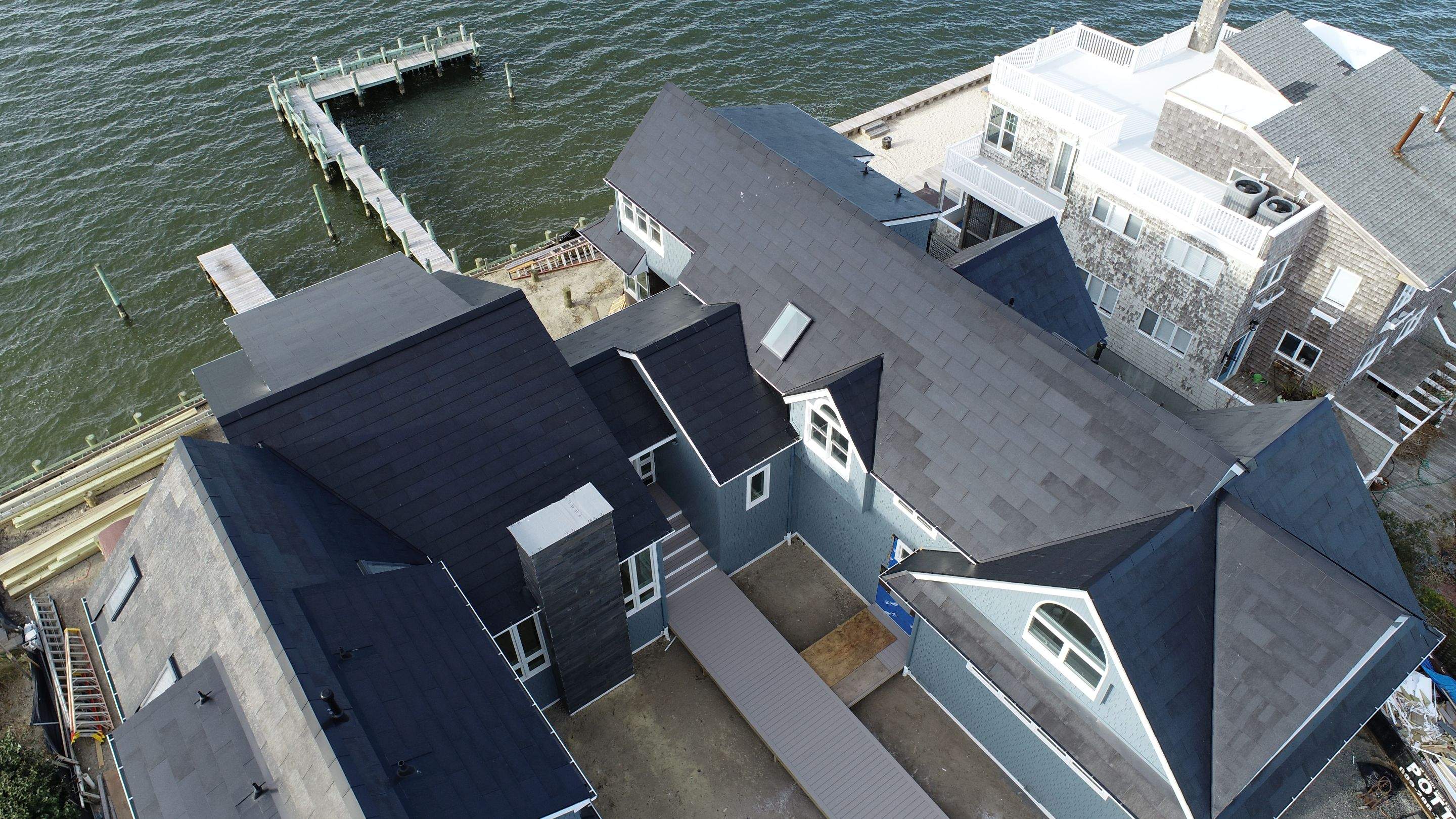Tesla Solar Roof Long Beach Island New Jersey by American Home Contractors