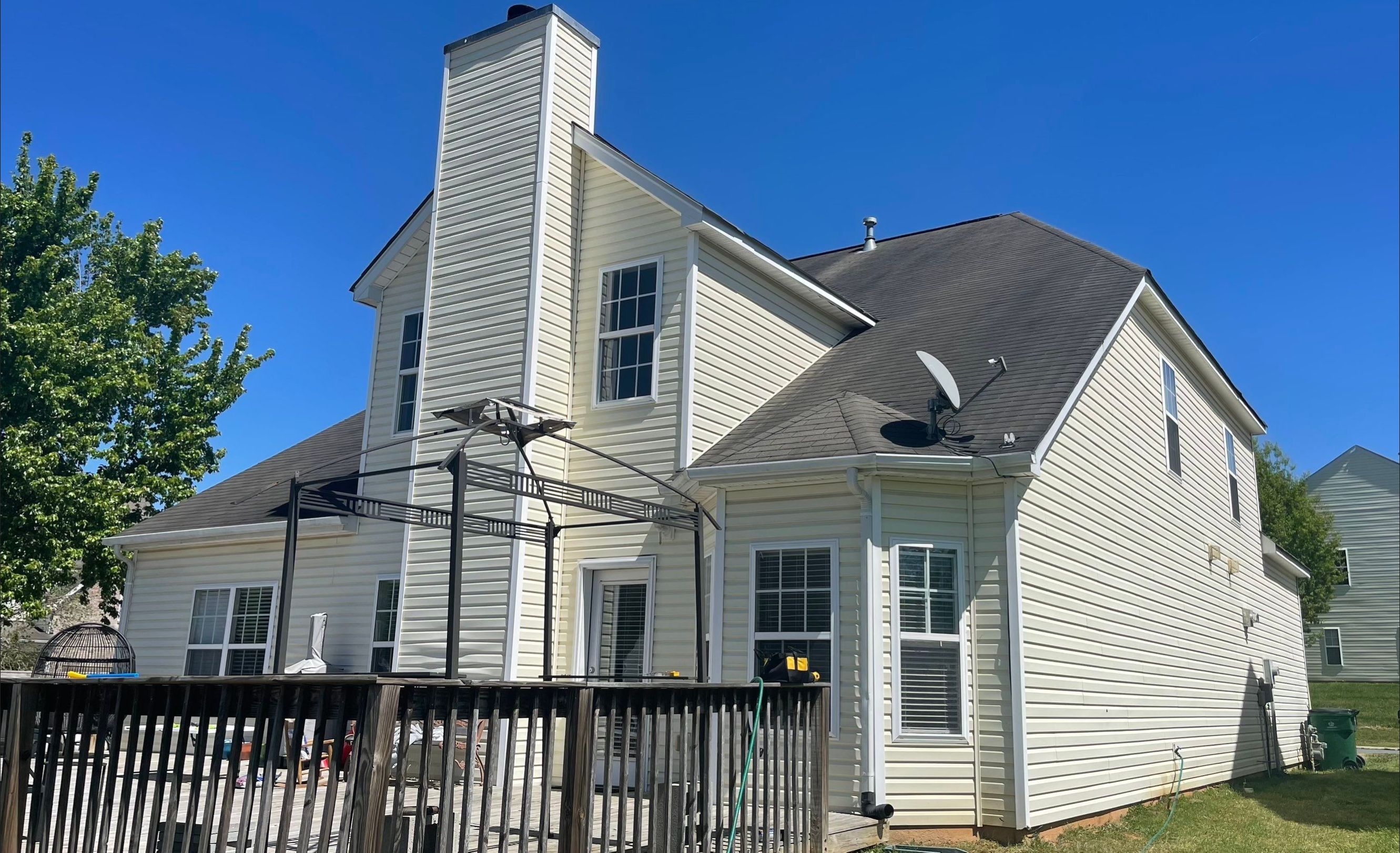 Roof replacement by hail and wind damage by Just Brilliant Restoration JBR