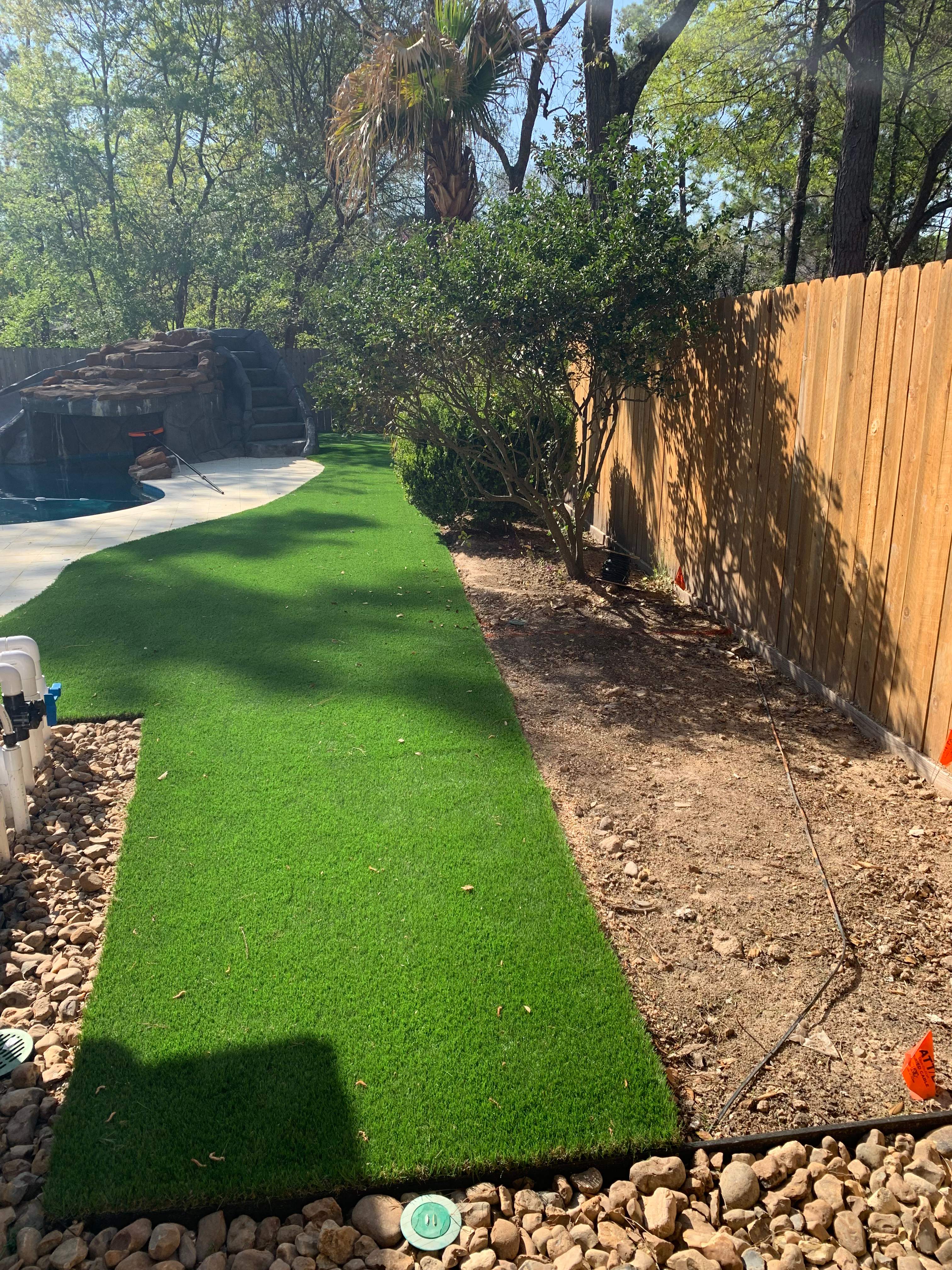 π§π‘ Project Spotlight: From Garage Flooding to Poolside Paradise for Mr. Stewart by Texas Urban Elements