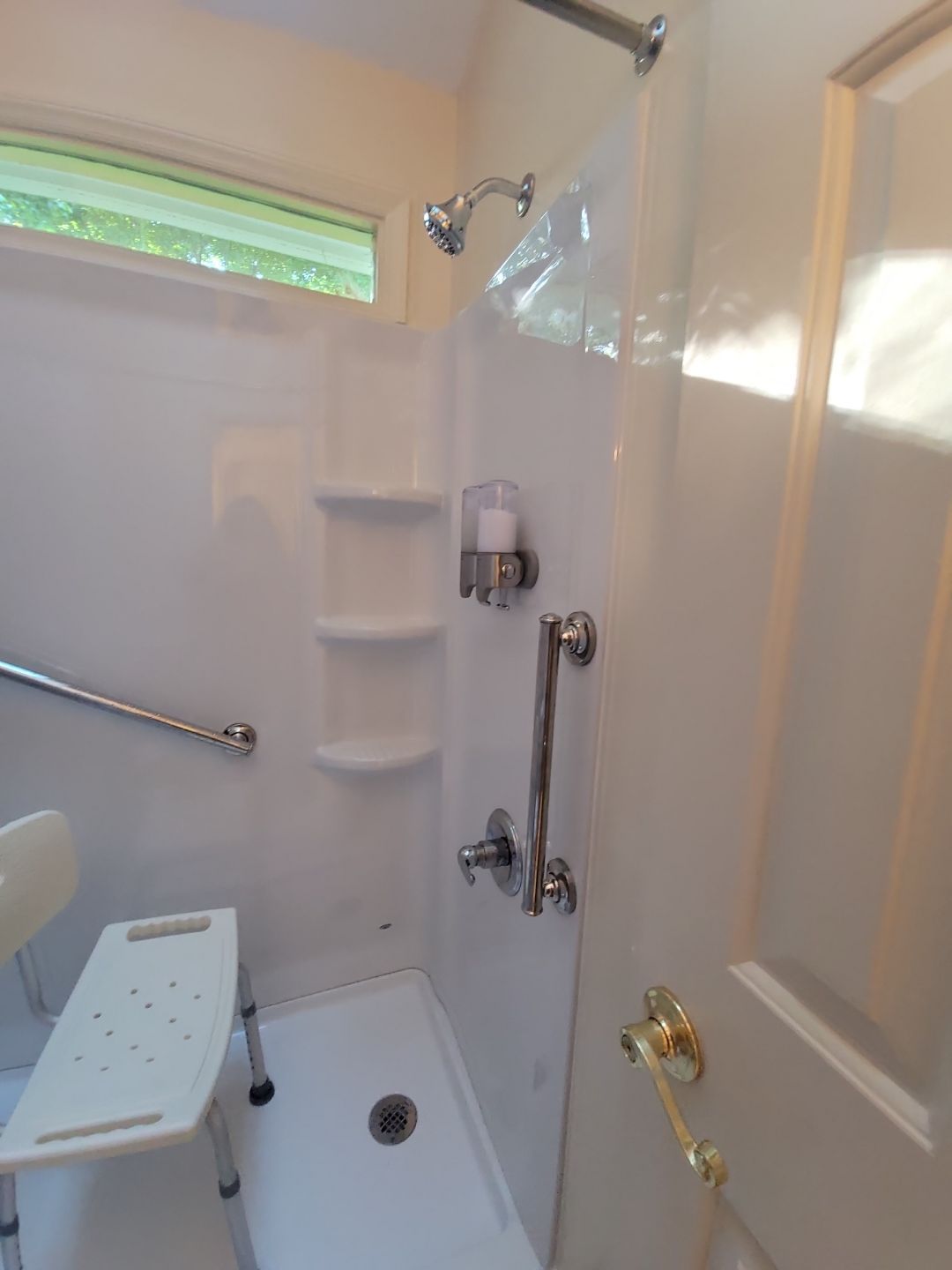 Cary Tub-to-Shower Conversion – Safe, Accessible, and Beautiful by Elite Remodeling and Design LLC
