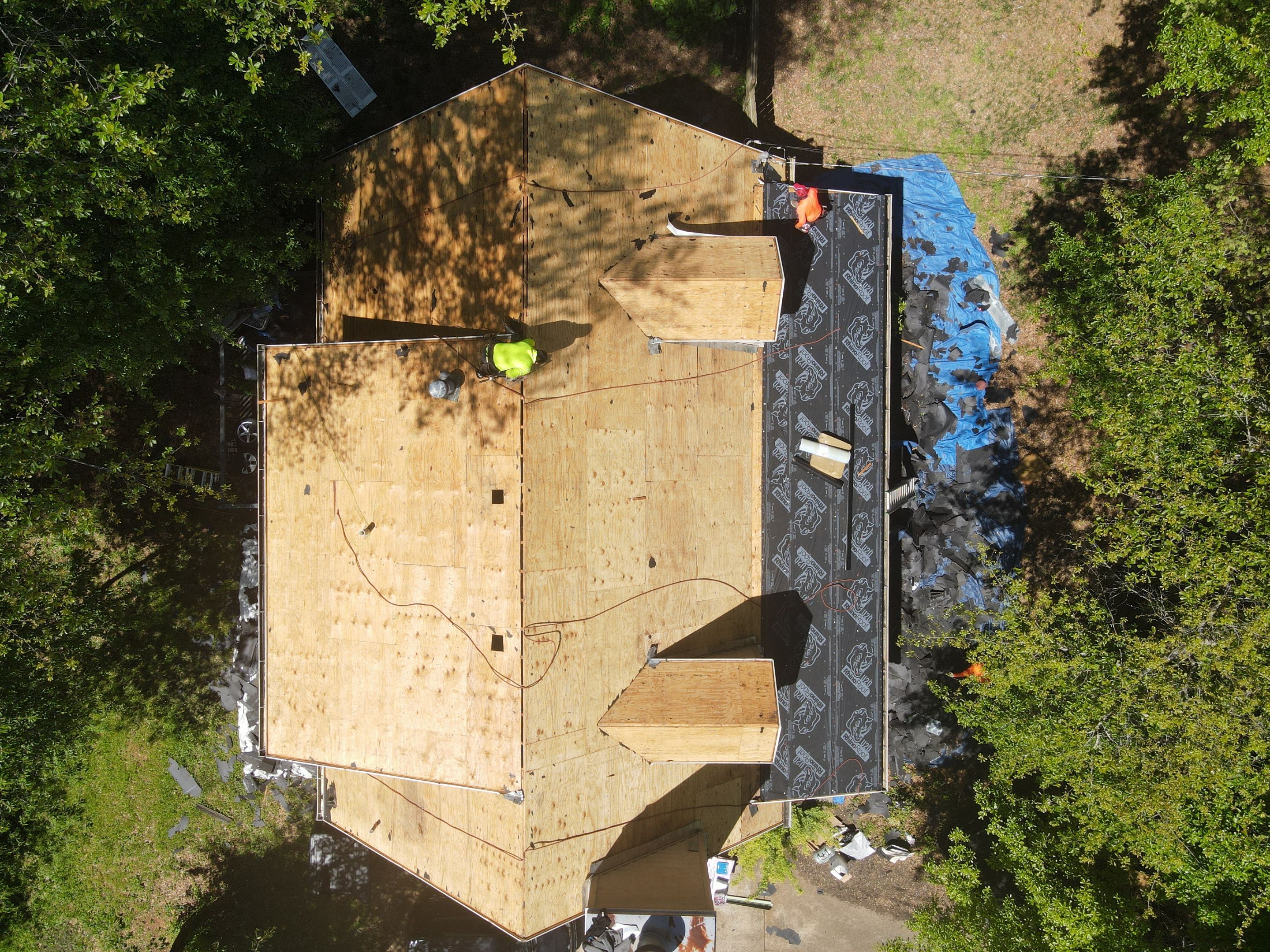 Residential Roofing Installation using Owens Corning by Inspector Roofing and Restoration
