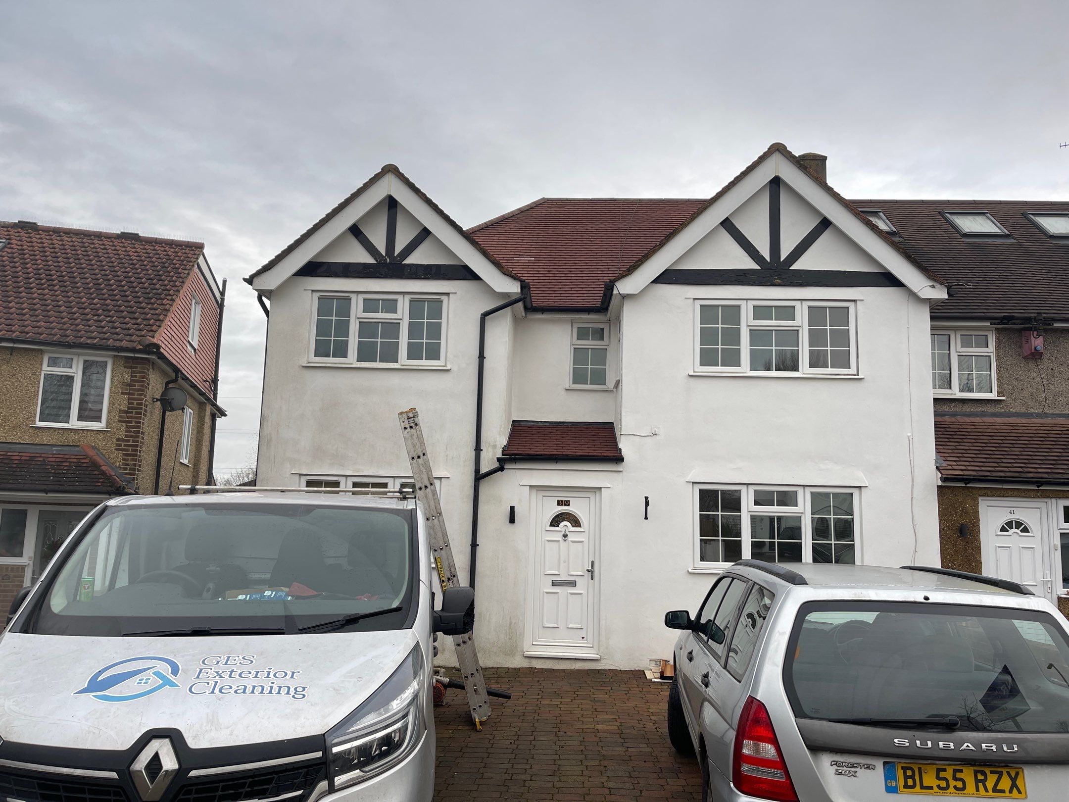 Roof Clean - Biocide Treatment using Mosmatic FSC and Biocide by Ges Exterior Cleaning ltd