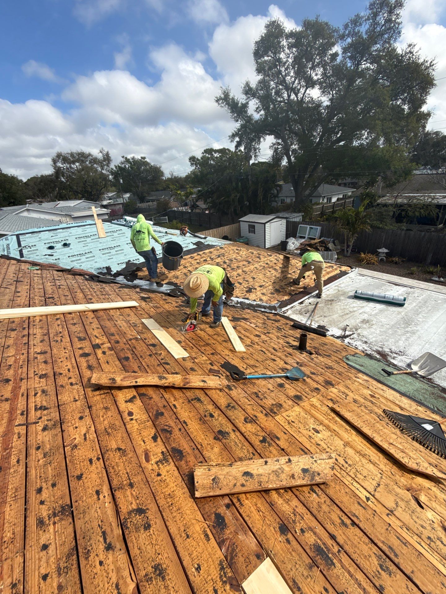 Project in St. Petersburg 33710 by Mitchell Roofing Company LLC