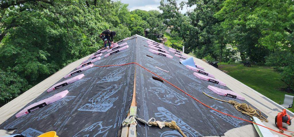 Residential Roofing Installation using Owens Corning  by Perfect Exteriors Inc. 
