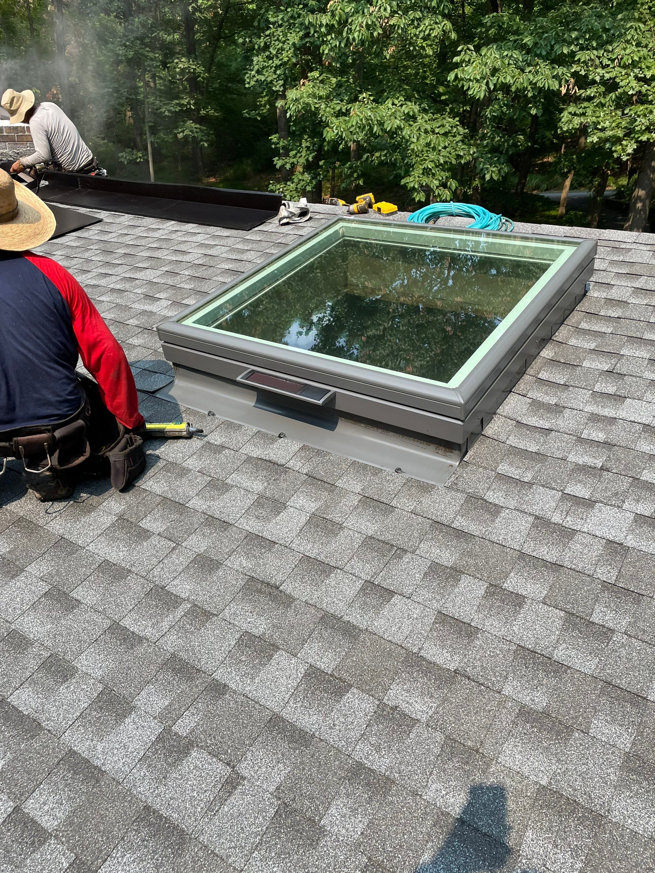 Deckhouse Roof Replacement by American Home Contractors