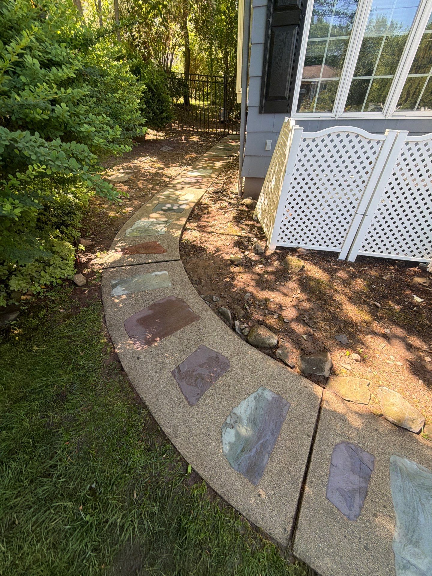 Exterior Painting and Cedar Shingle Siding Repair in Cedar Grove by Spectrum Painting, LLC