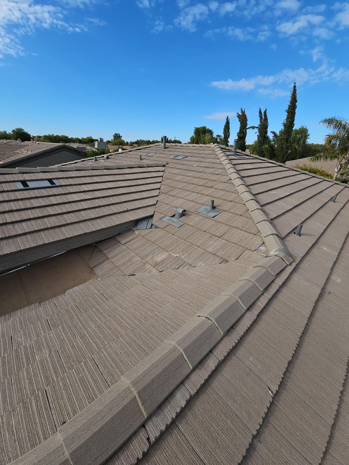 Concrete Tile Refelt by Weather-Tite Exteriors LLC