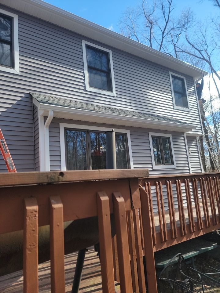 Gutter Installation by Morris Renovations Inc