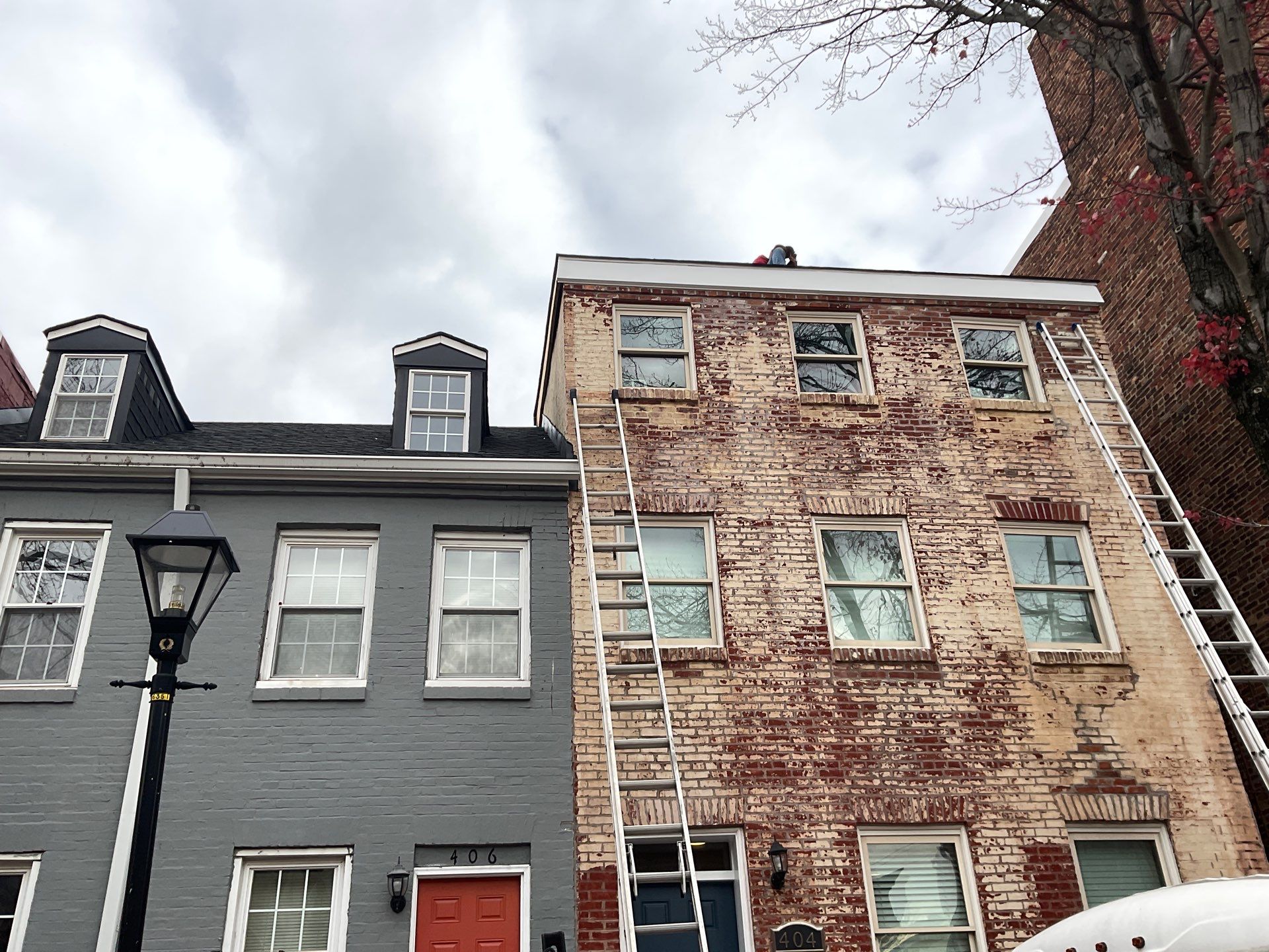 Residential Roofing Installation using Landmark Shingles by Alpha Design Services