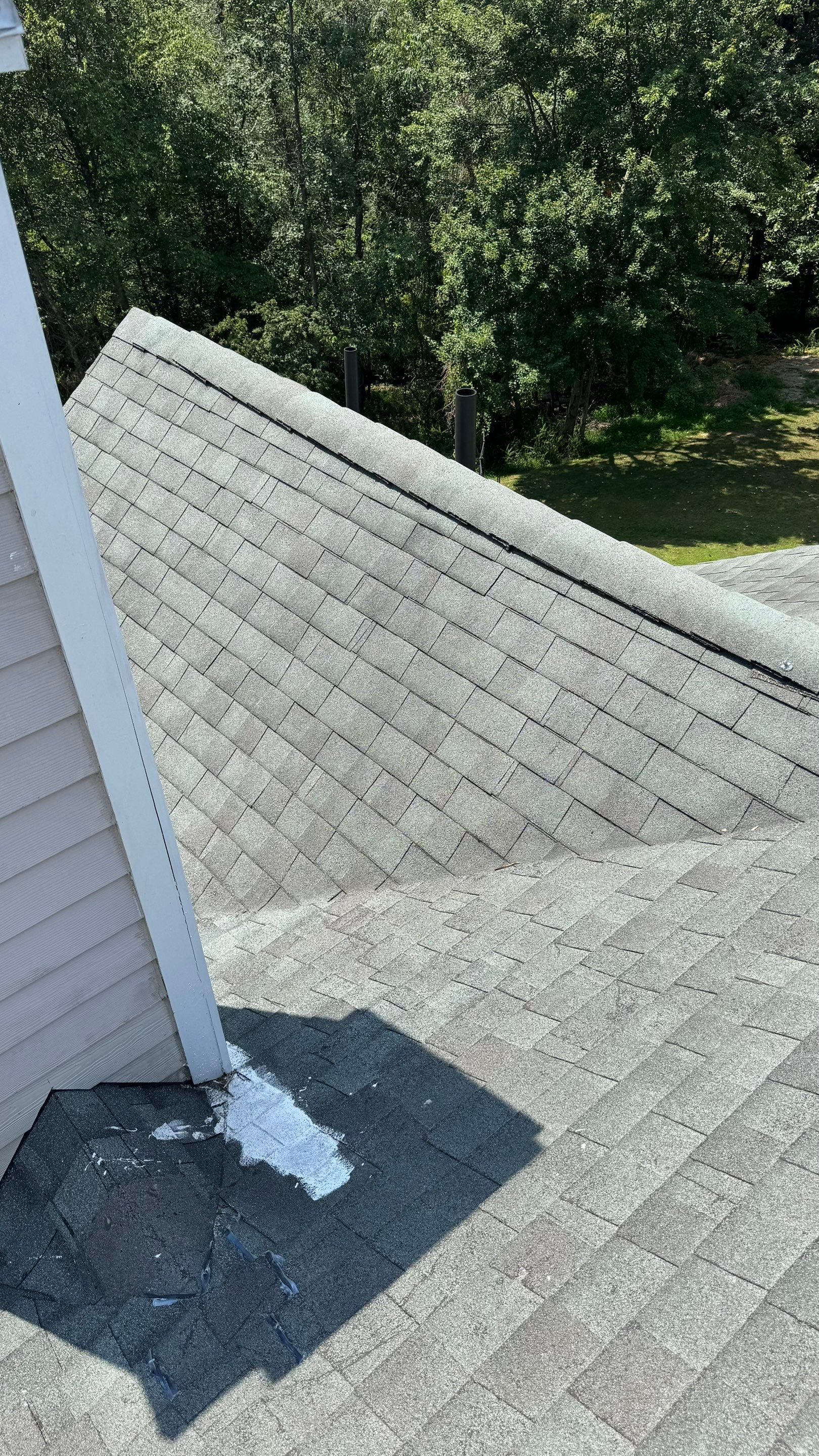 Front Garage Roof Restoration ā GAF Timberline HDZ by Maven Roofing & Exteriors LLC