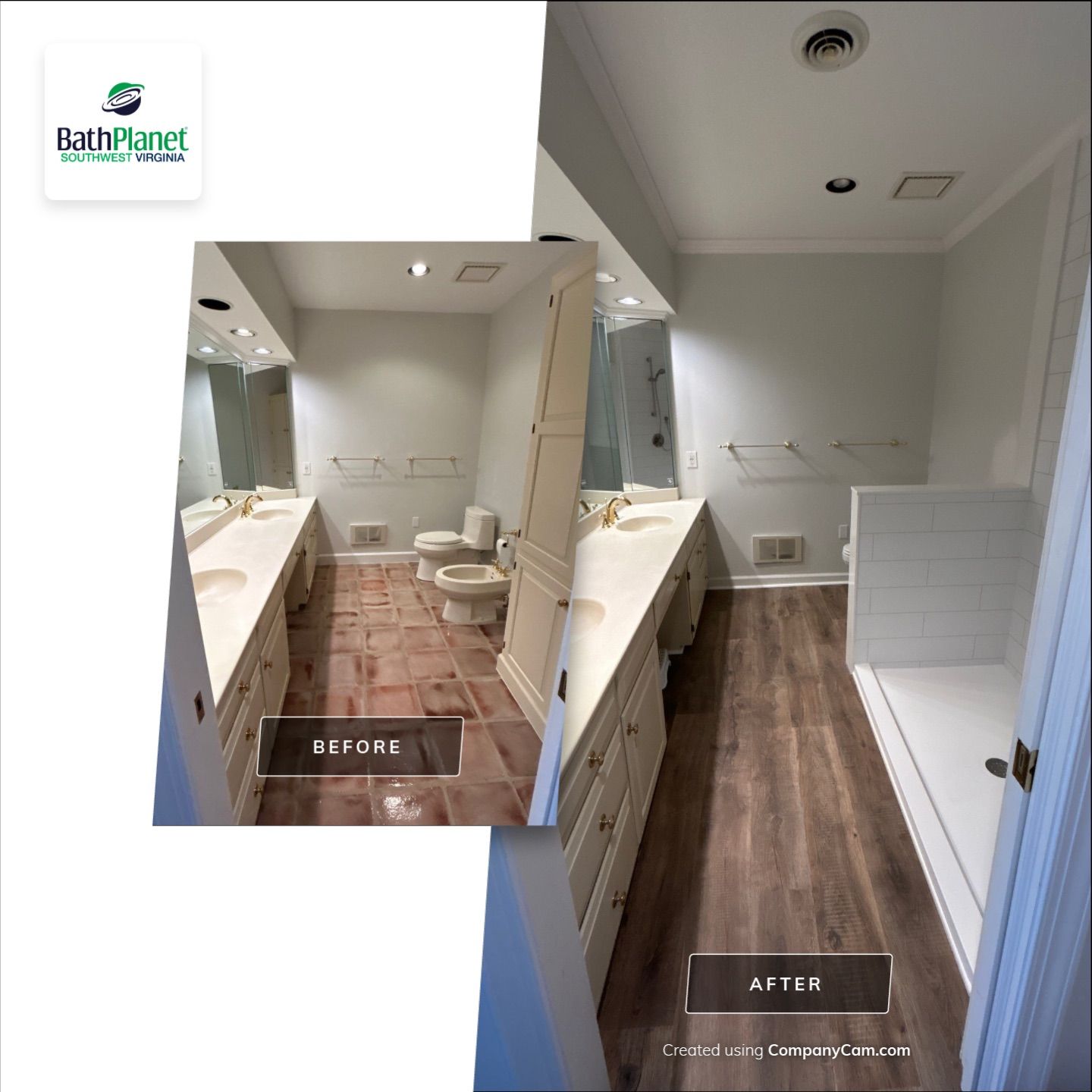 Bathroom Upgrade by BathPlanet SW Virginia