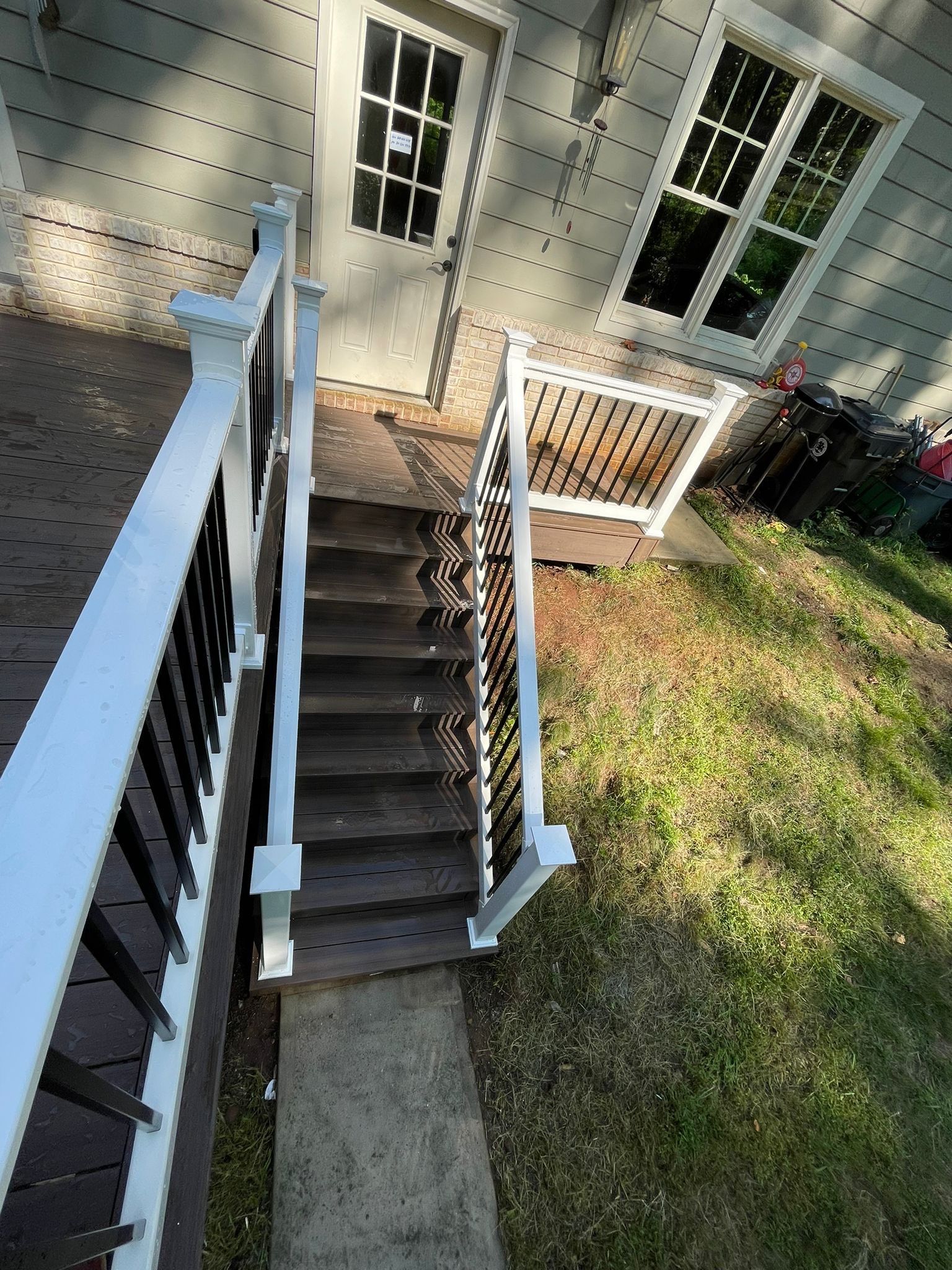 Deck Resurface using Deckorators Voyage - Color Khaya by deck guardian