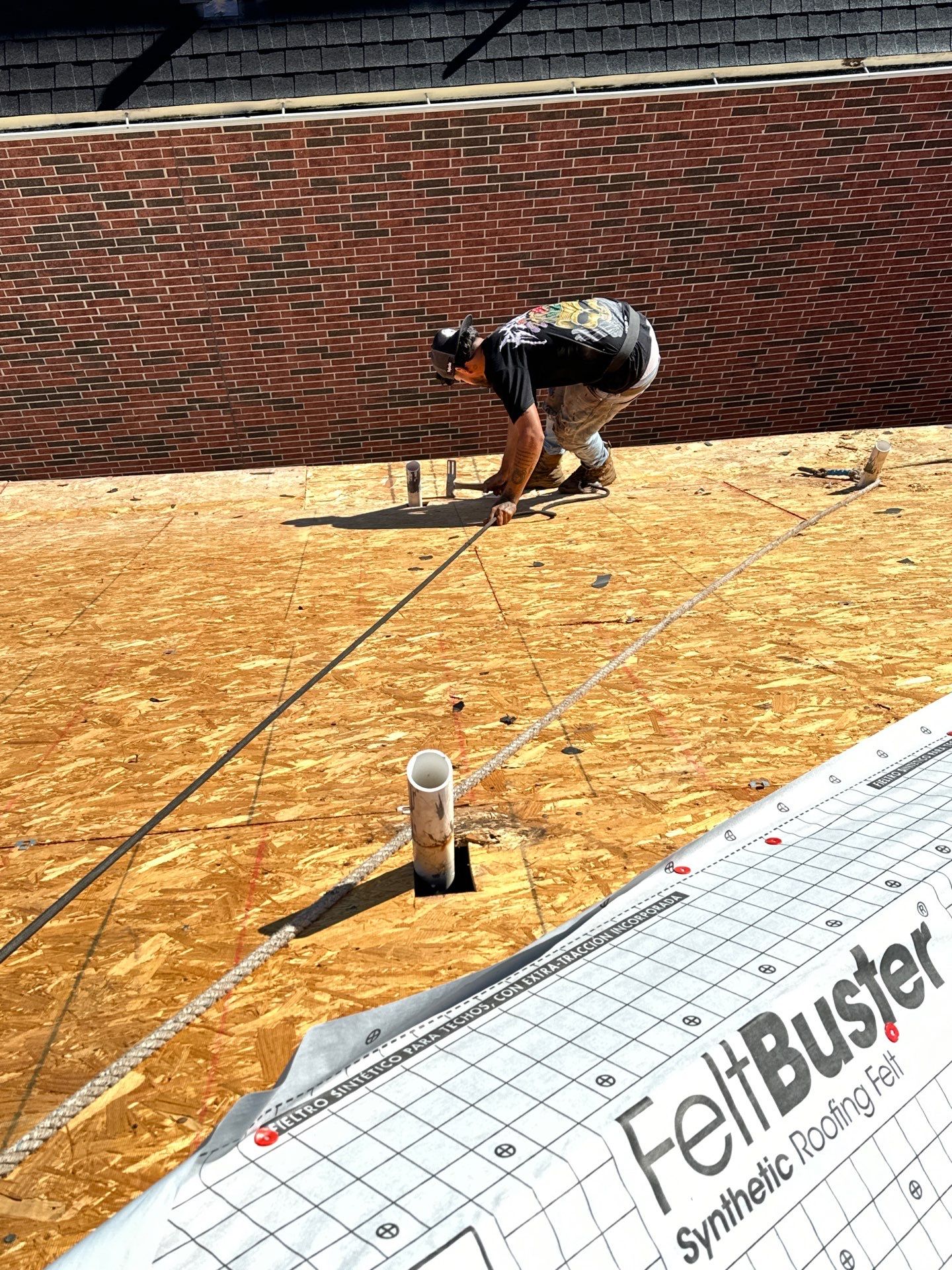 Project in Pearland by Motion Roofing