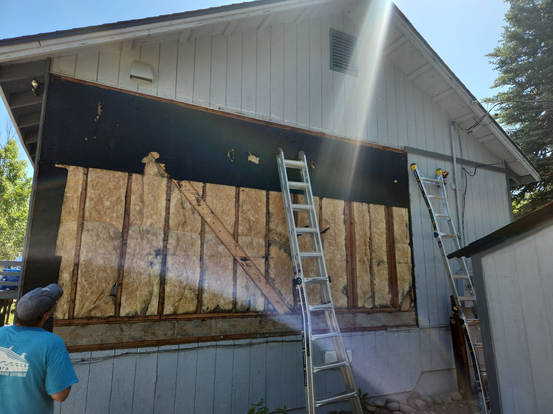 Siding Repairs by The Tahoe Tradesman