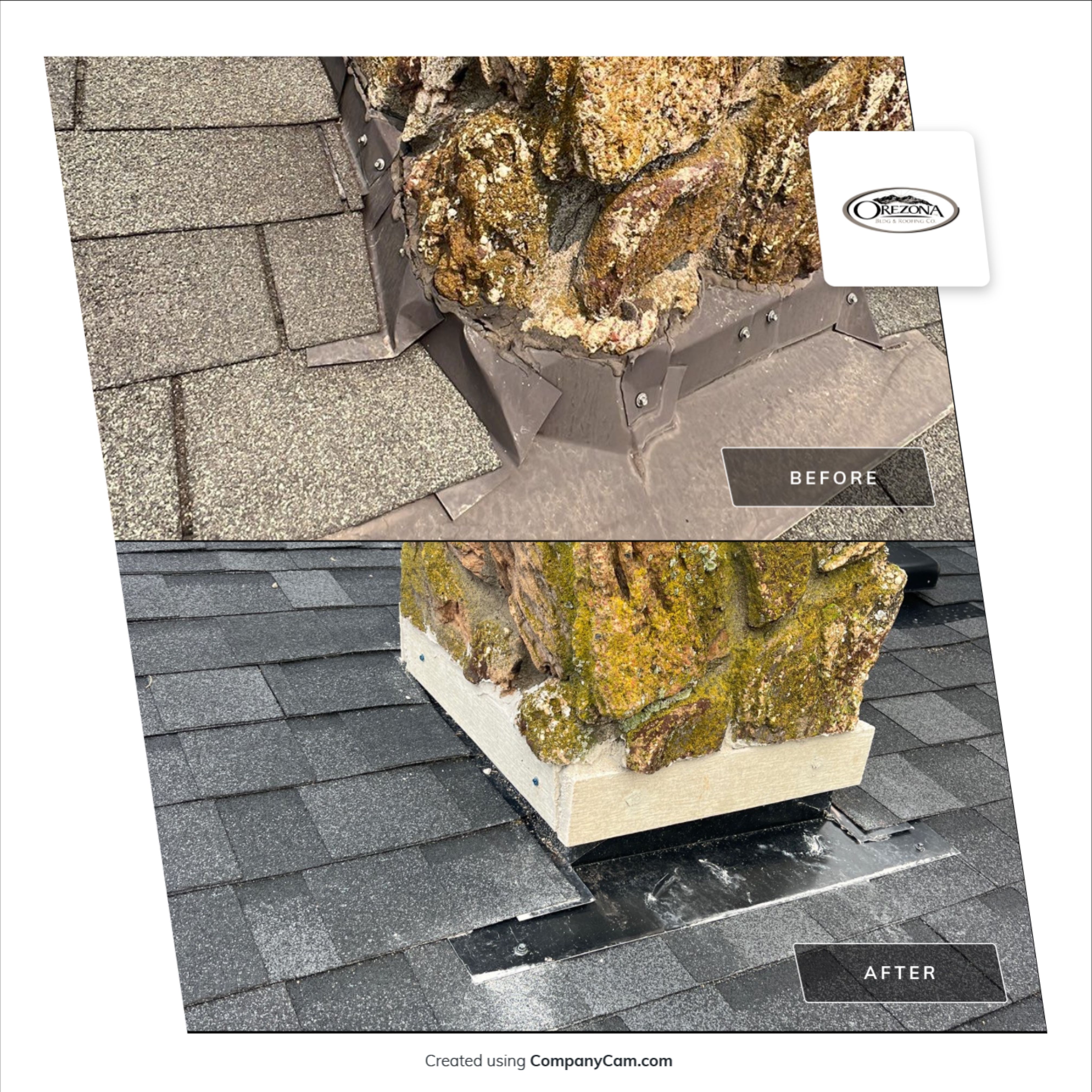 Residential Roofing Installation using IKO Dynasty (Color: Granite Black) by Orezona Building & Roofing Company, Inc.