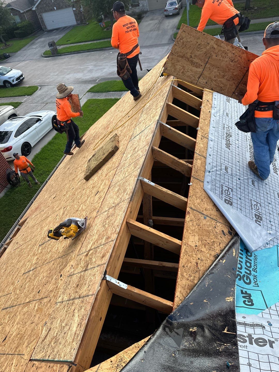 Roof Replacement Deer Park by Roof Repair Company
