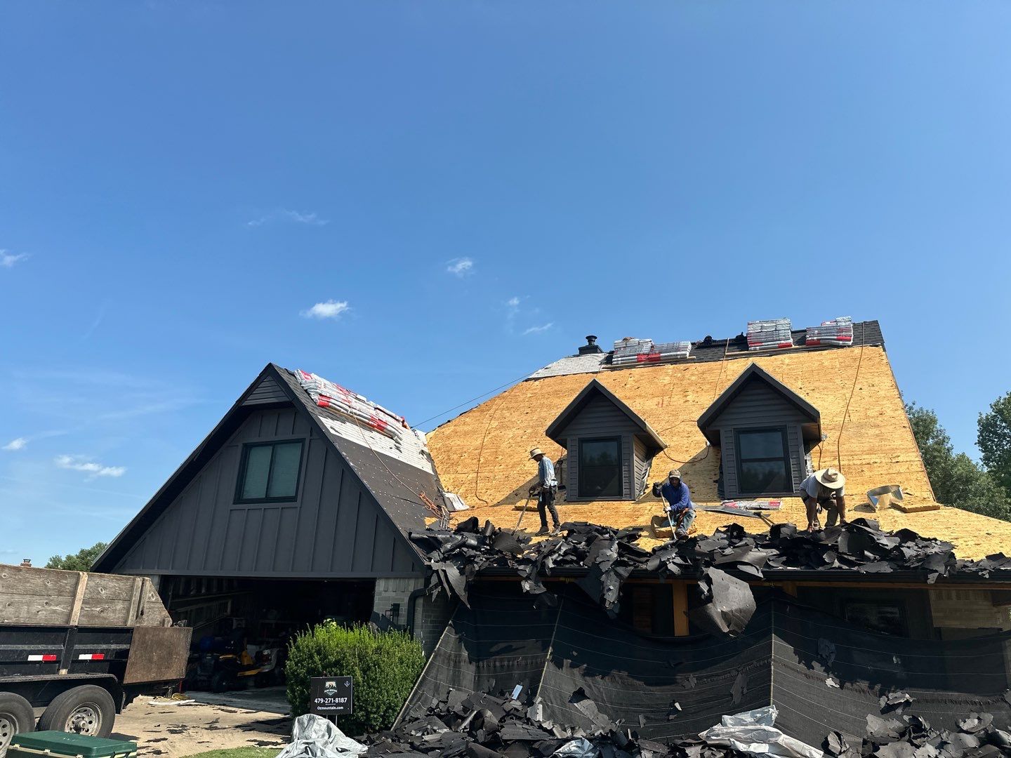 Residential Roofing Project in Springdale, AR by Ozark Mountain Roofing