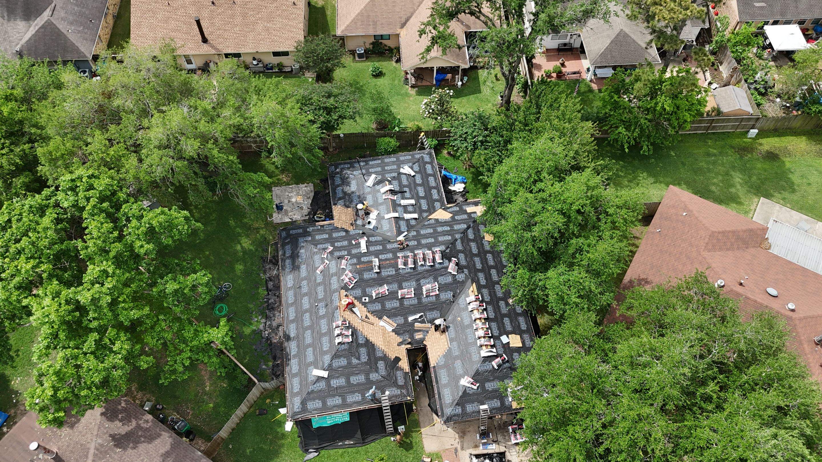 Residential Roof Replacement in Houston, TX by One Legacy United