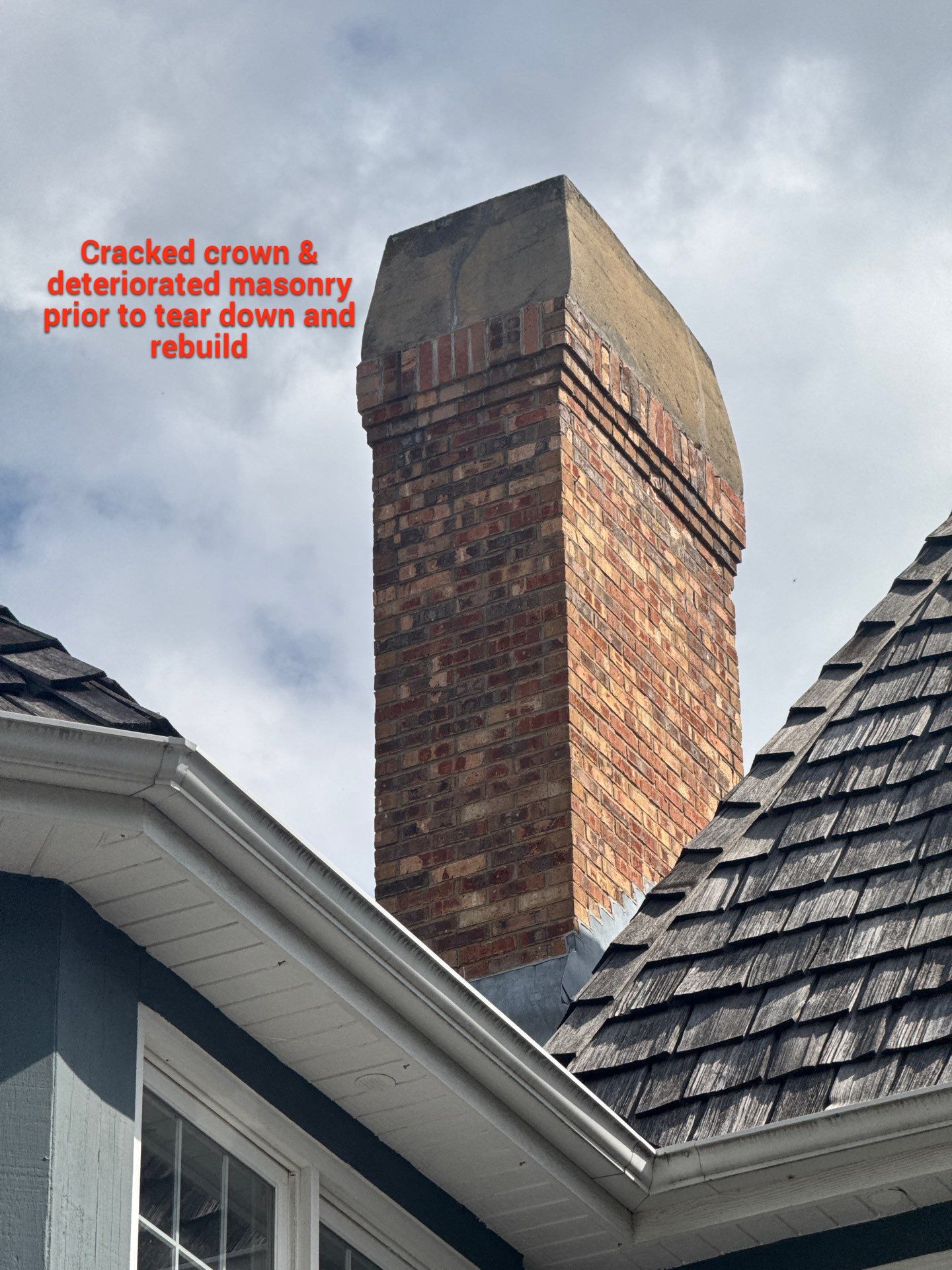 Complete Chimney Tear Down & Rebuild  by Leonard and Sons Building Services, Inc. 
