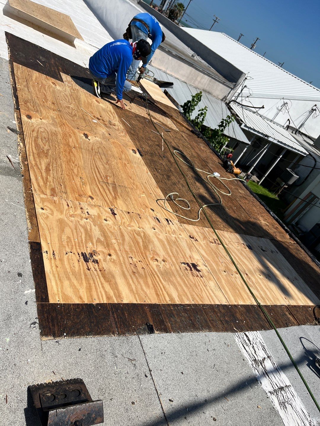 Market Street Coating by Bayfront Roofing and Construction