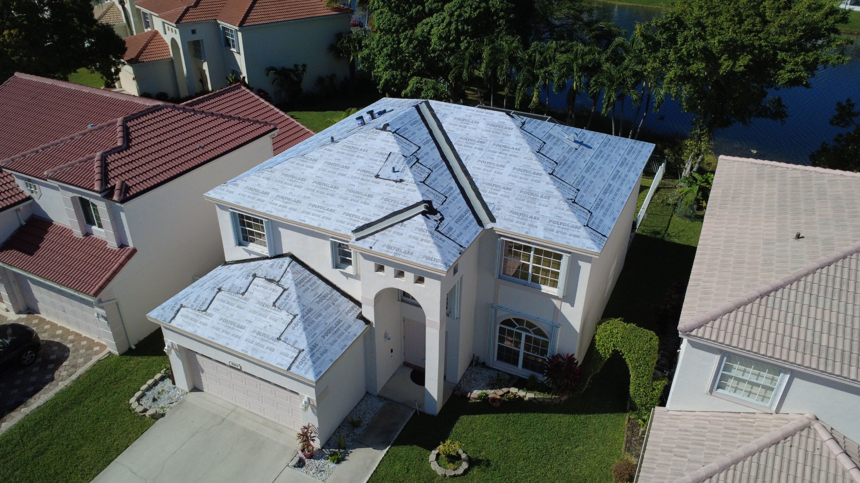 Residential Roofing Installation using Westlake Roofing Tile by BLUES BROTHERS ROOFING