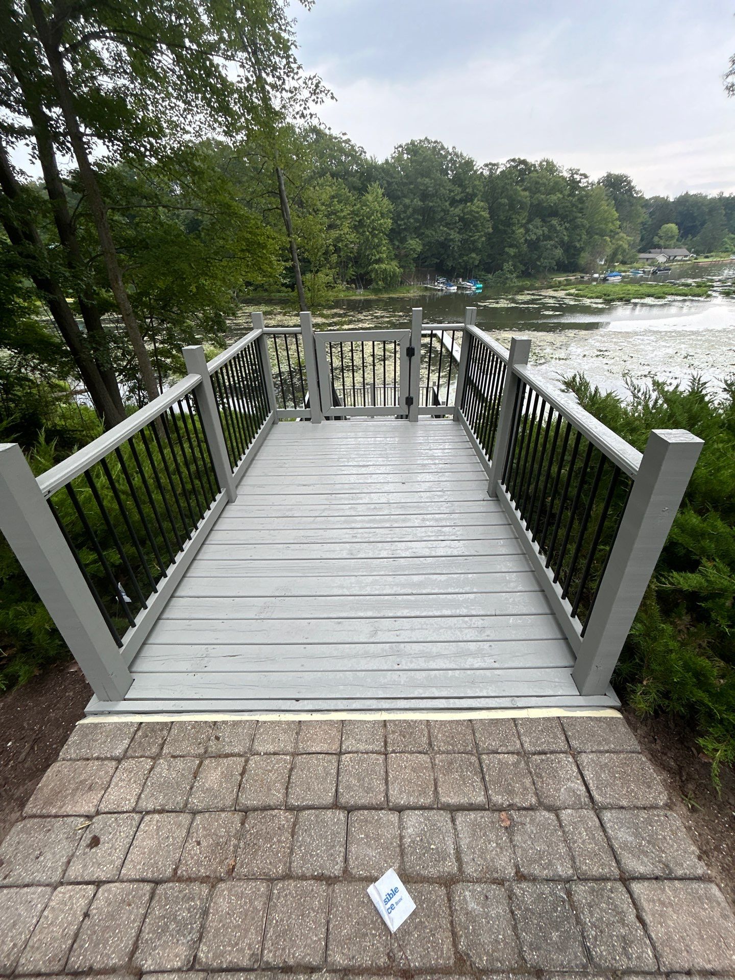 Exterior Deck using solid stain by Gordon Painting