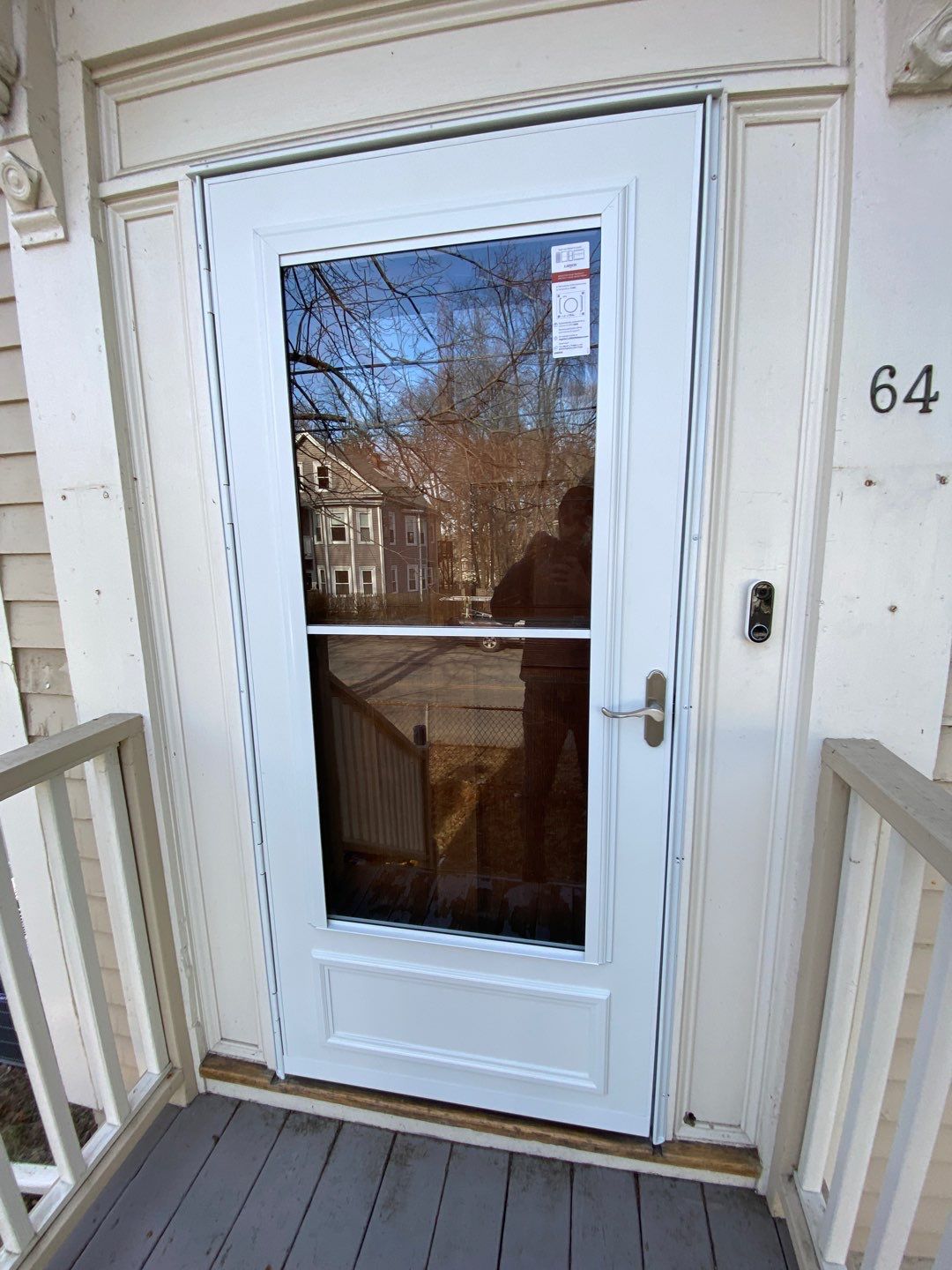 Storm Door Replacement using Larson Storm Door by Sensible Home Solutions