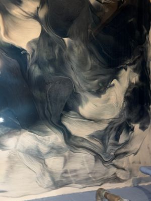 Metallic Workout Floor