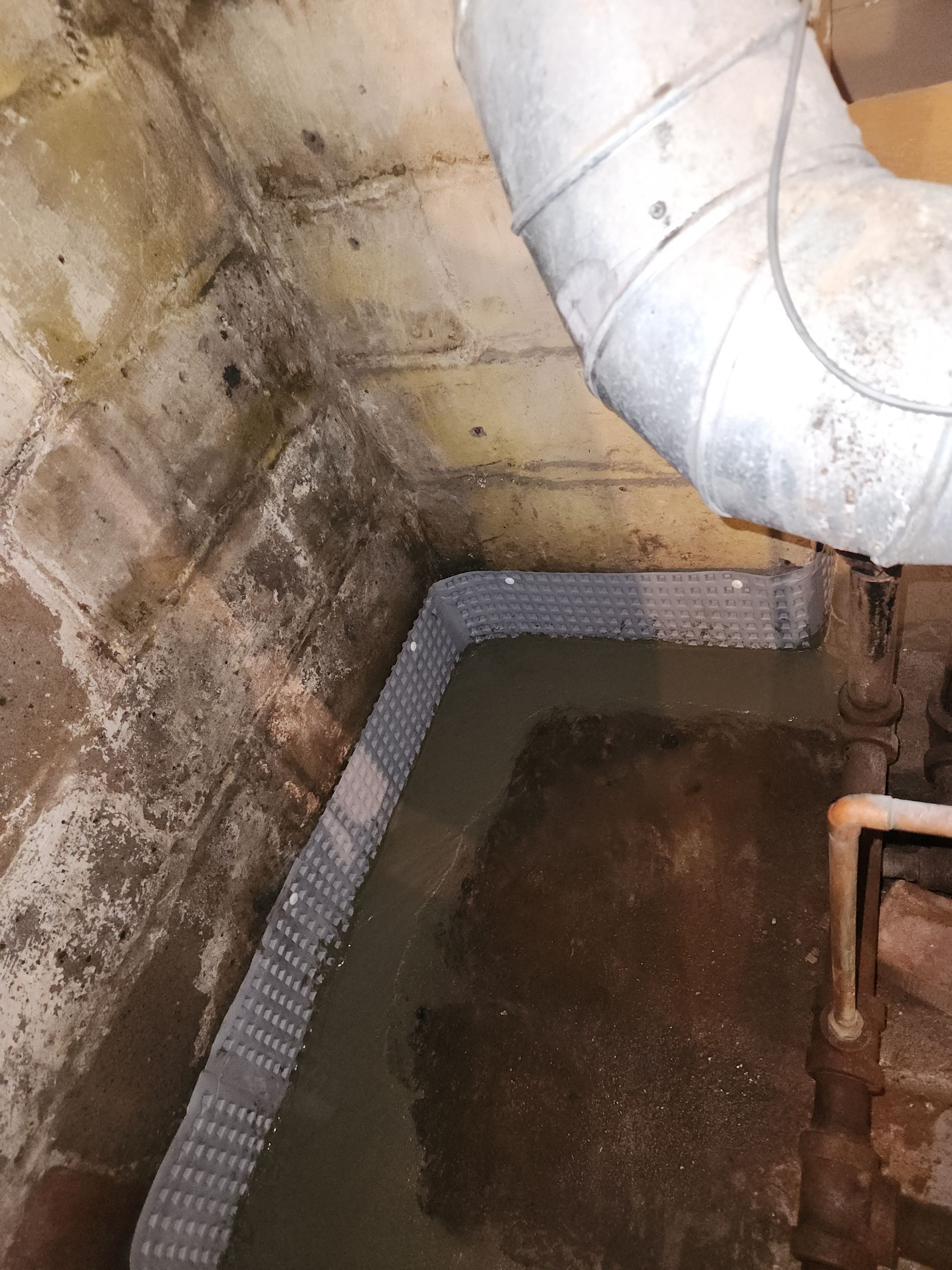 Interior French Drain West Orange NJ by Pure Service Pro, LLC 