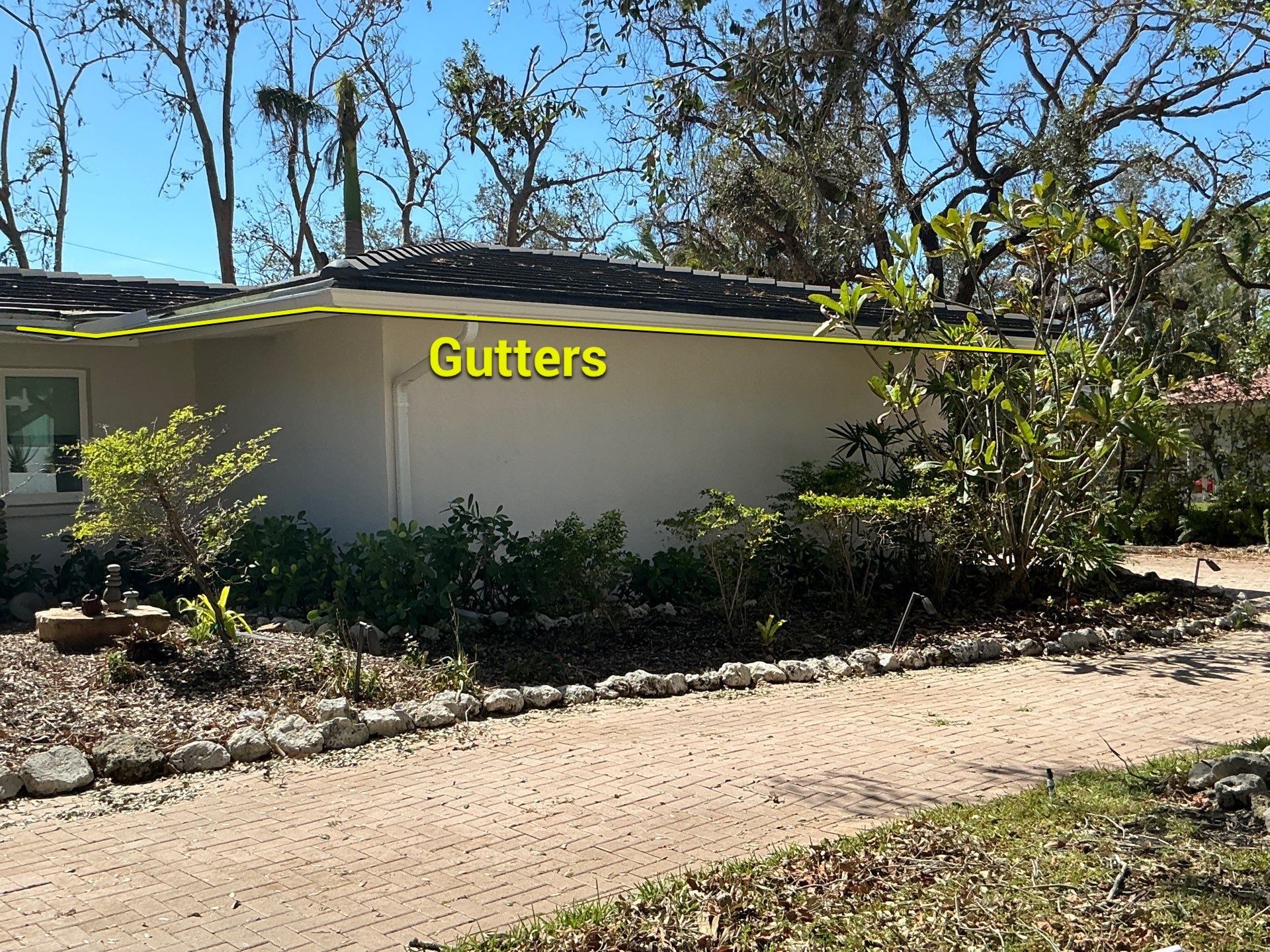 Custom Color Gutter Solutions in Sarasota FL by Gutter Professors