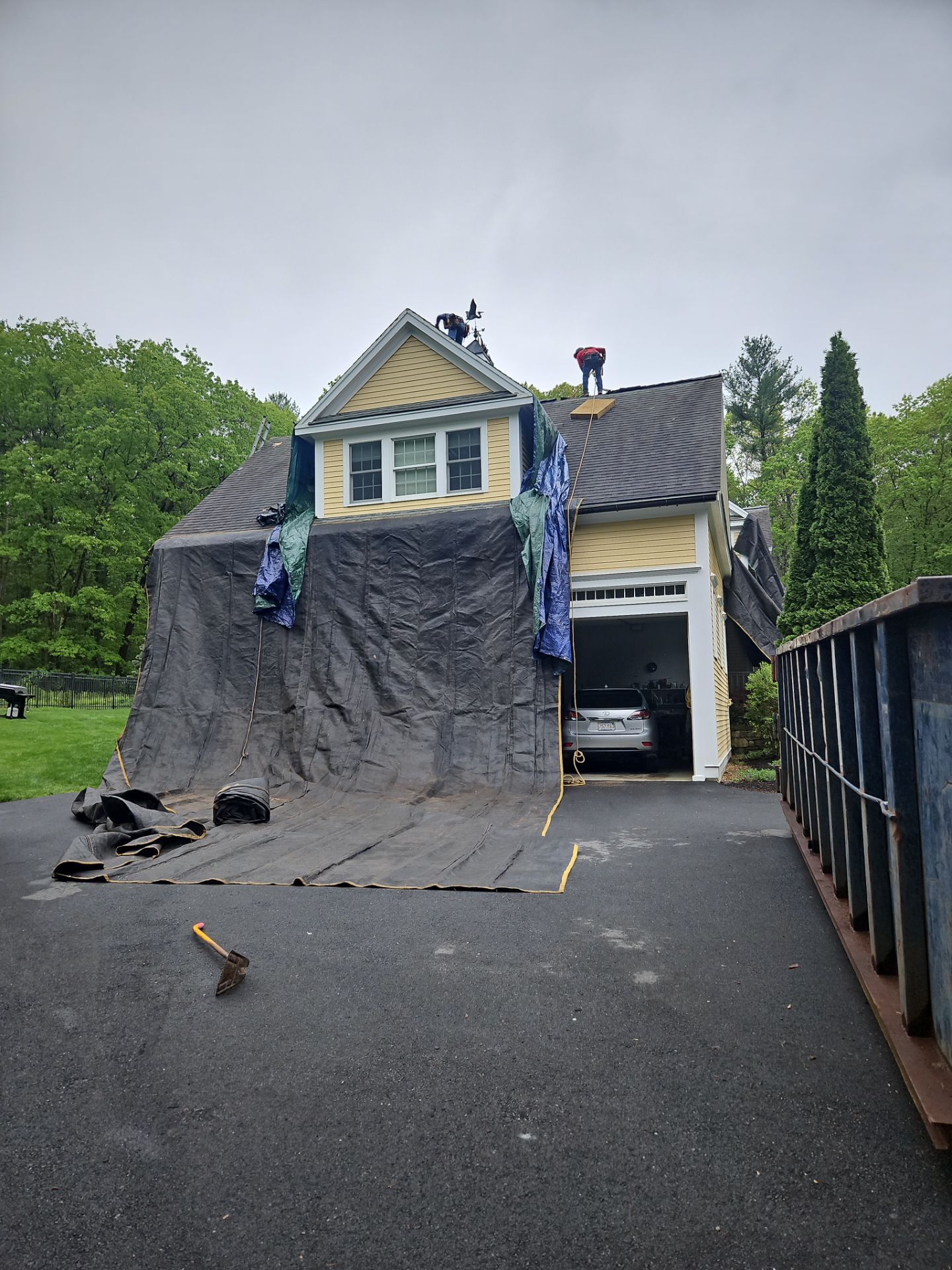 Roof Replacement with Owens Corning Shingles and Copper Flashing by Mighty Dog Roofing of Greater Middlesex County