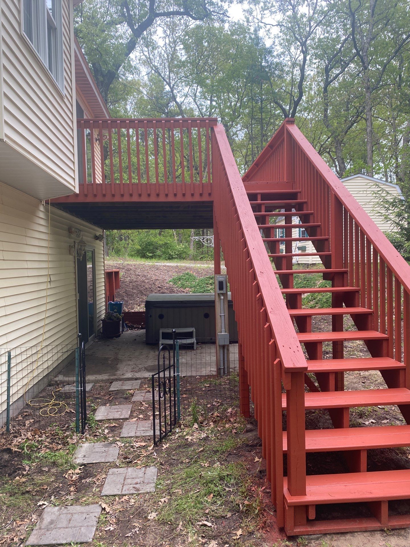 Deck color match and Re-stain!  by Gordon Painting