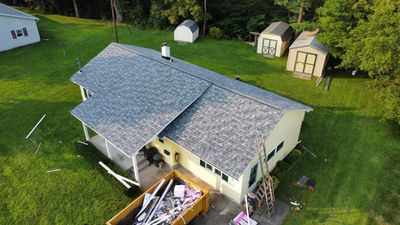 ๐ก Roof Replacement Completed in Camden, NY | Owens Corning Shingles ๐จ