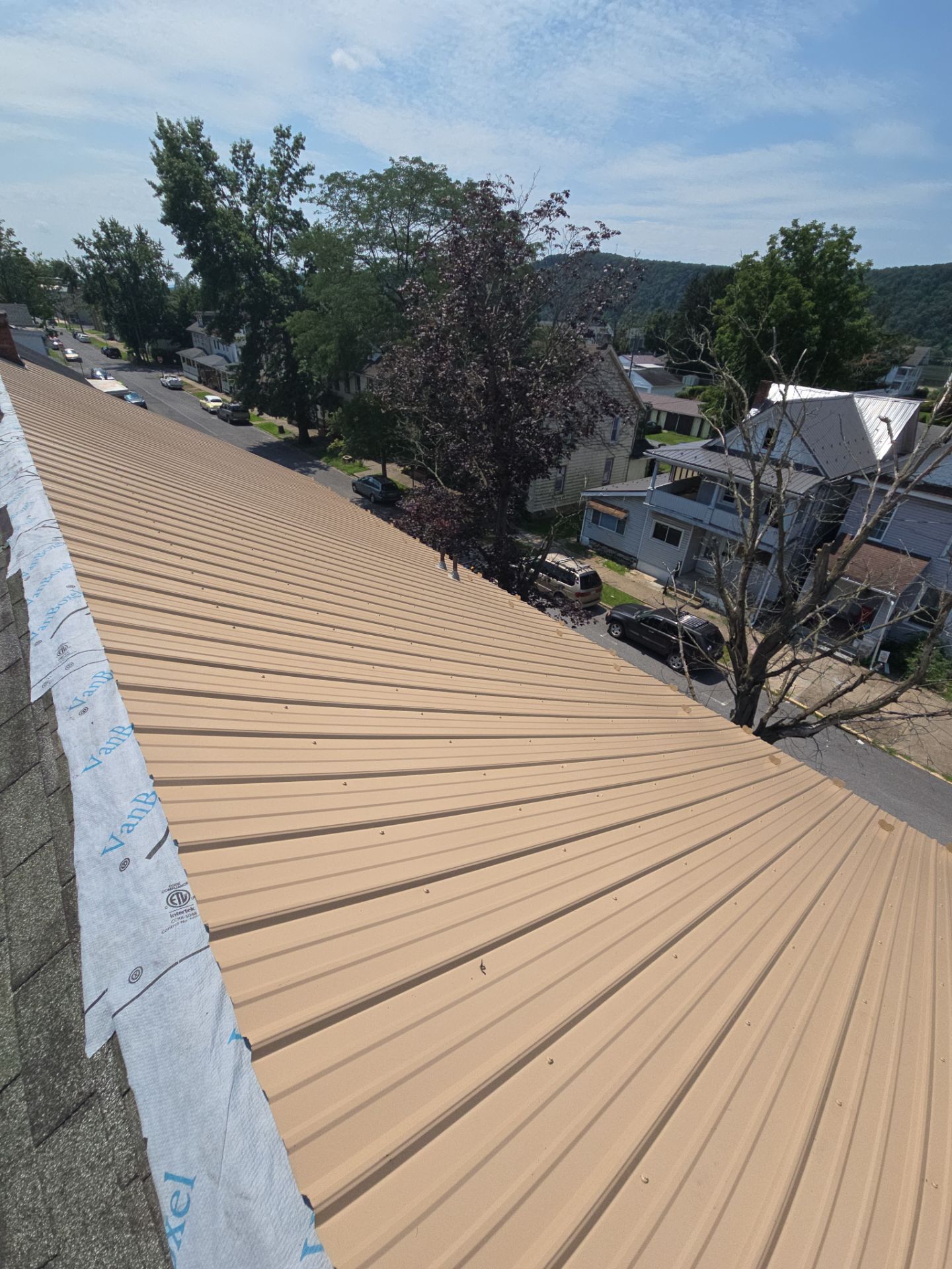 Edwin Santana Full Metal Roof Installation by Good Hands Roofing