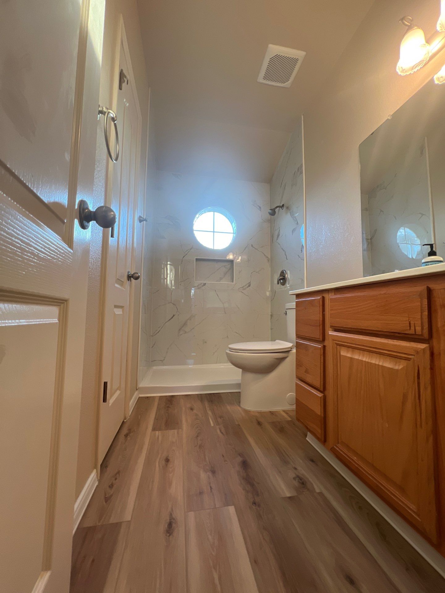 New closet and bathroom remodel by Castro Brothers Solutions