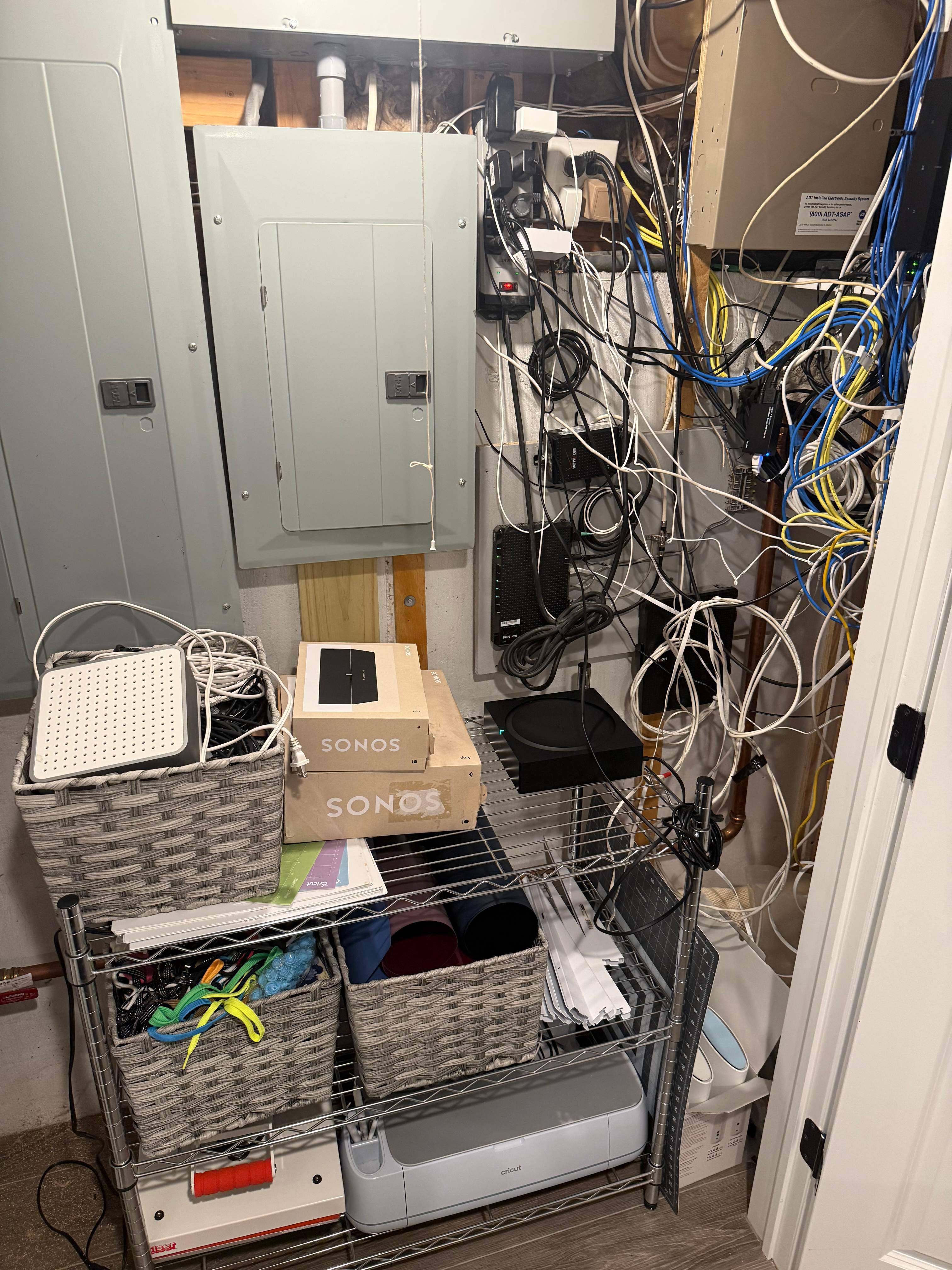Equipment Closet Overhaul by Tailored Tech Inc