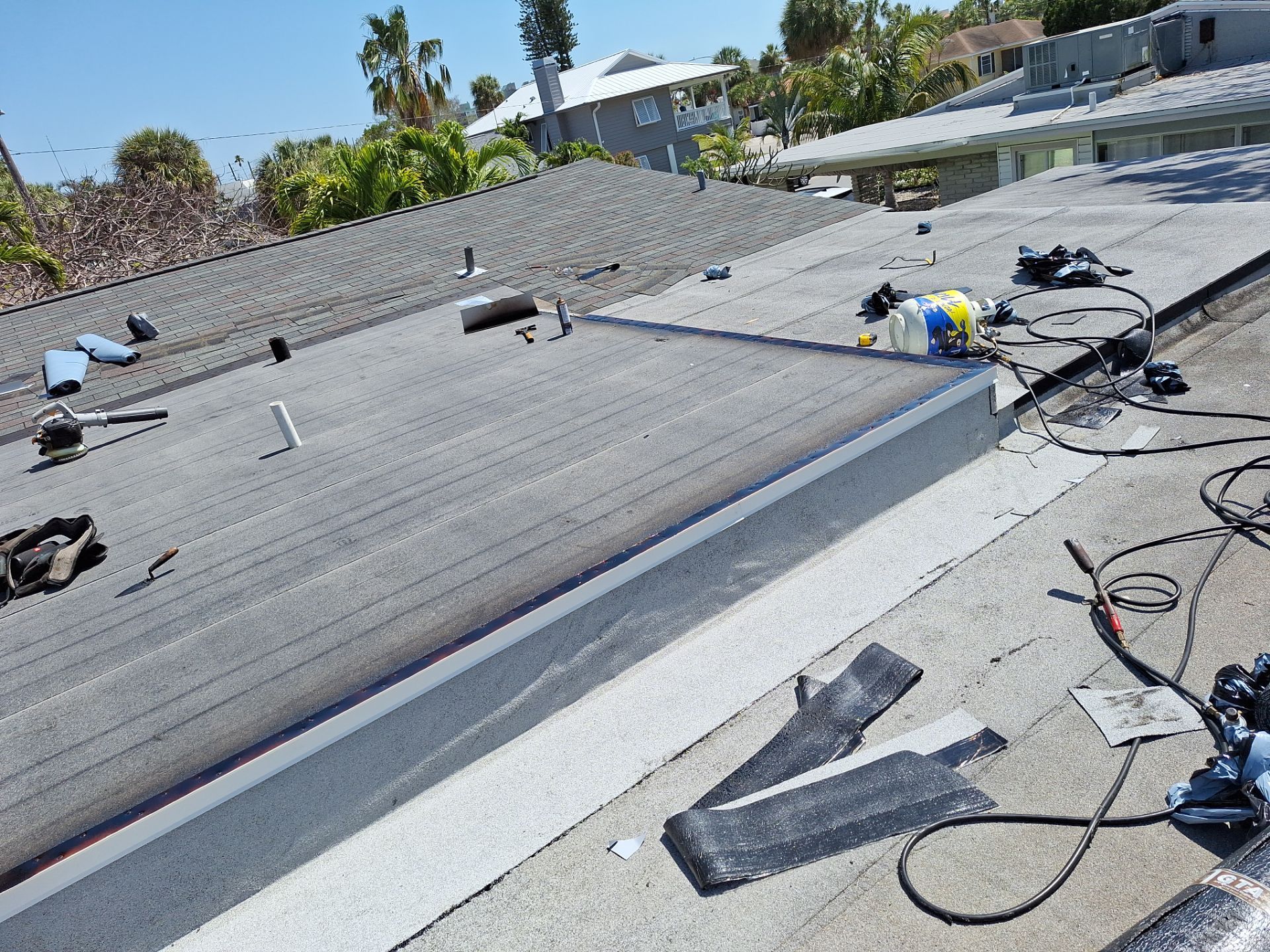 Project in St Pete Beach 33706 by Mitchell Roofing Company LLC 