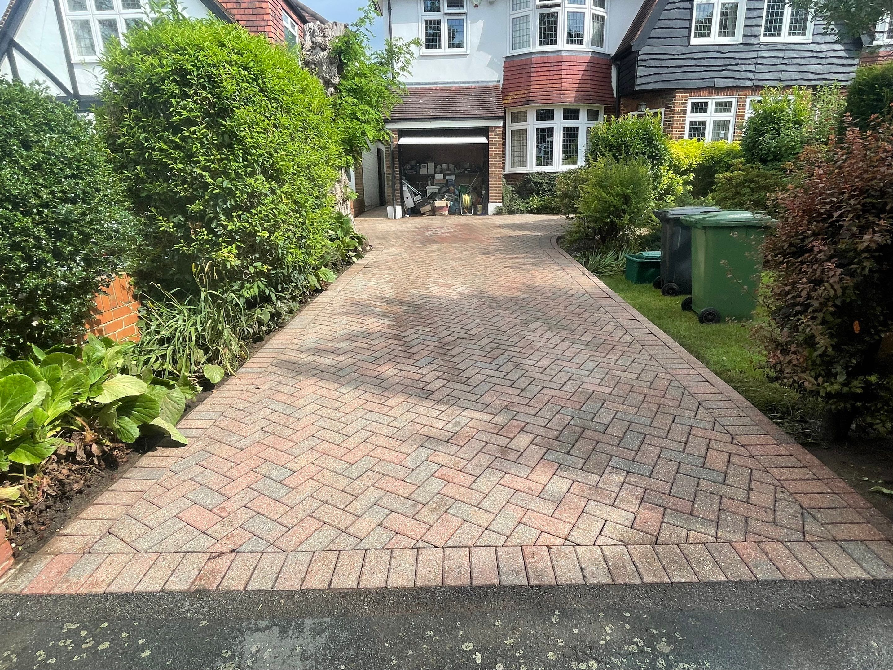 Roof and Driveway Clean using Honda 15lpm Low Pressure Washing Machine by Ges Exterior Cleaning ltd
