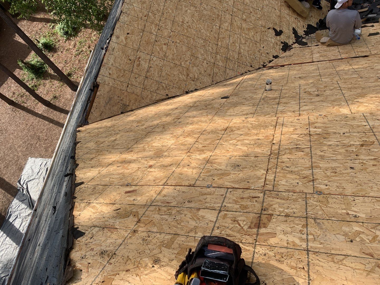 Hail Damaged Inspection / Repair / Re roof by American Roofing NC