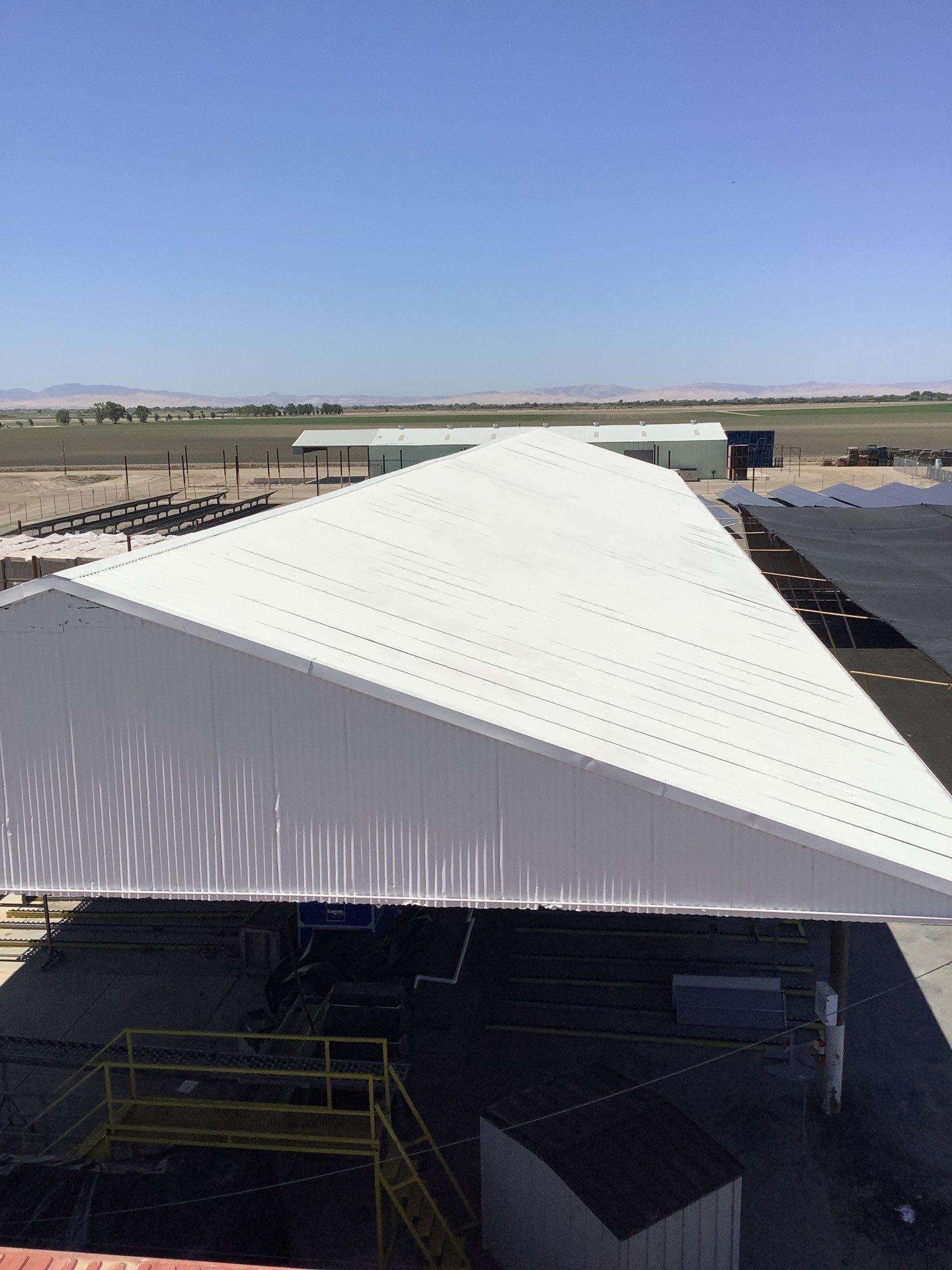 Exterior Painting on Metal Roof by Lancaster Painting