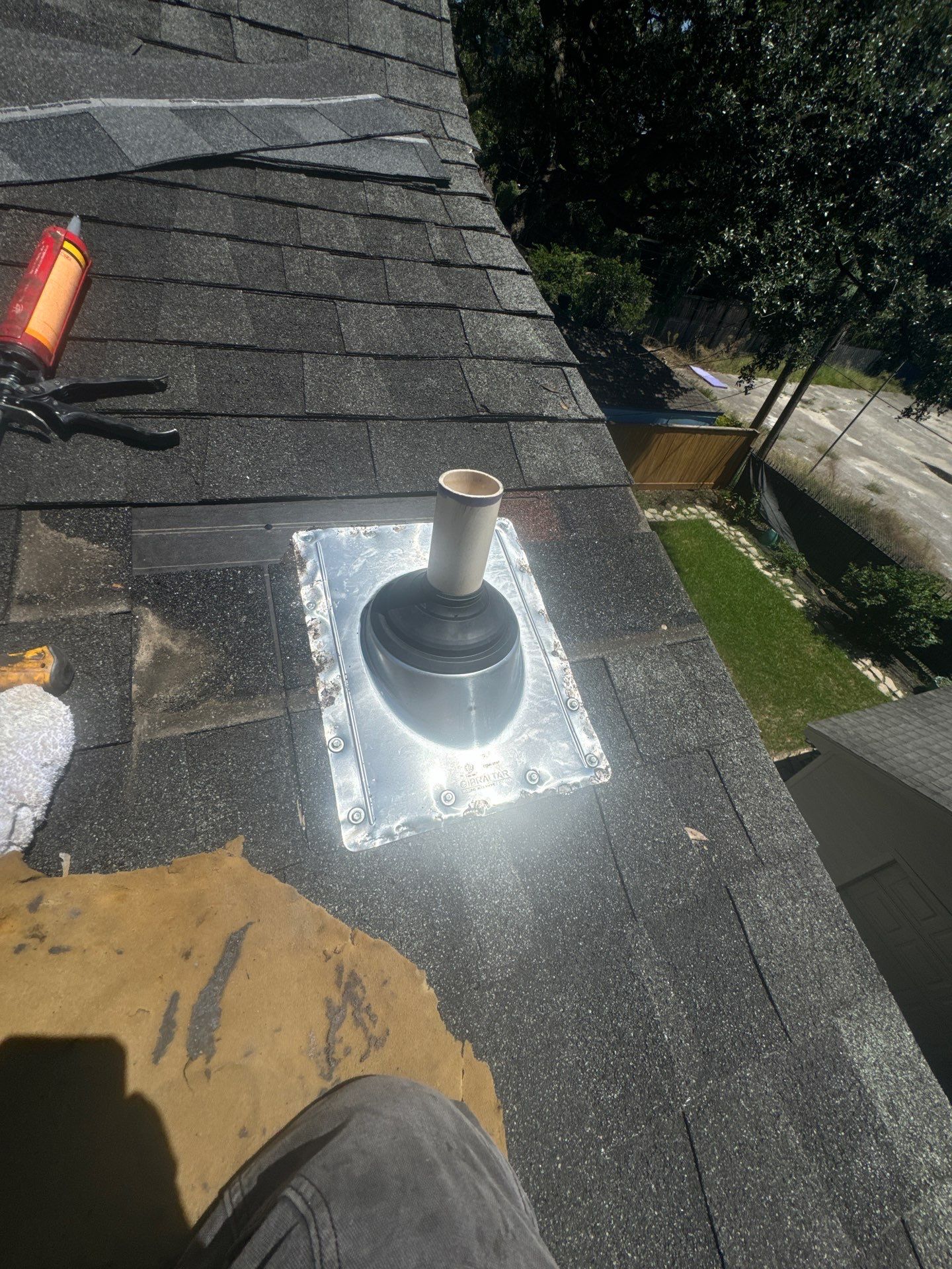 Project in Houston, TX by Associates Roofing Unlimited