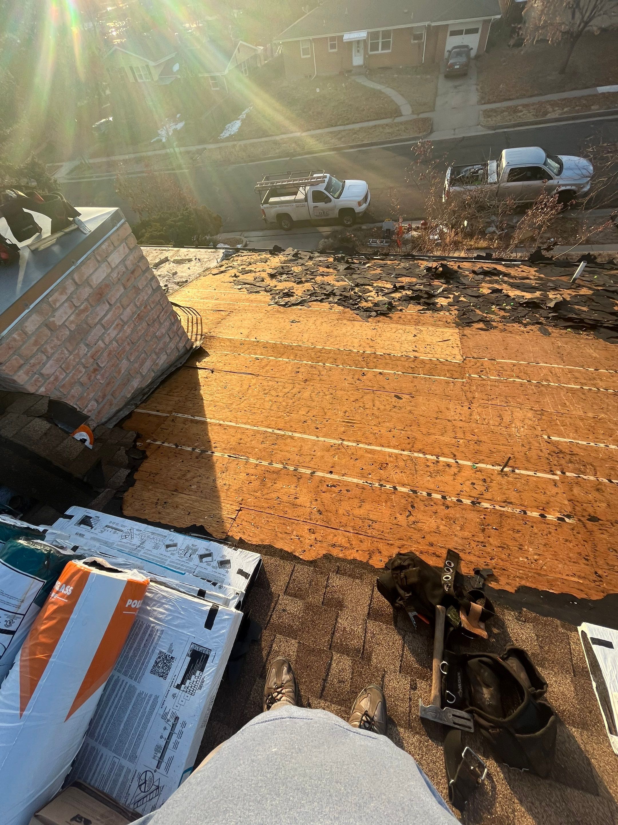 Hail Damage Re Roof  by Dynamic Renovation Contractors
